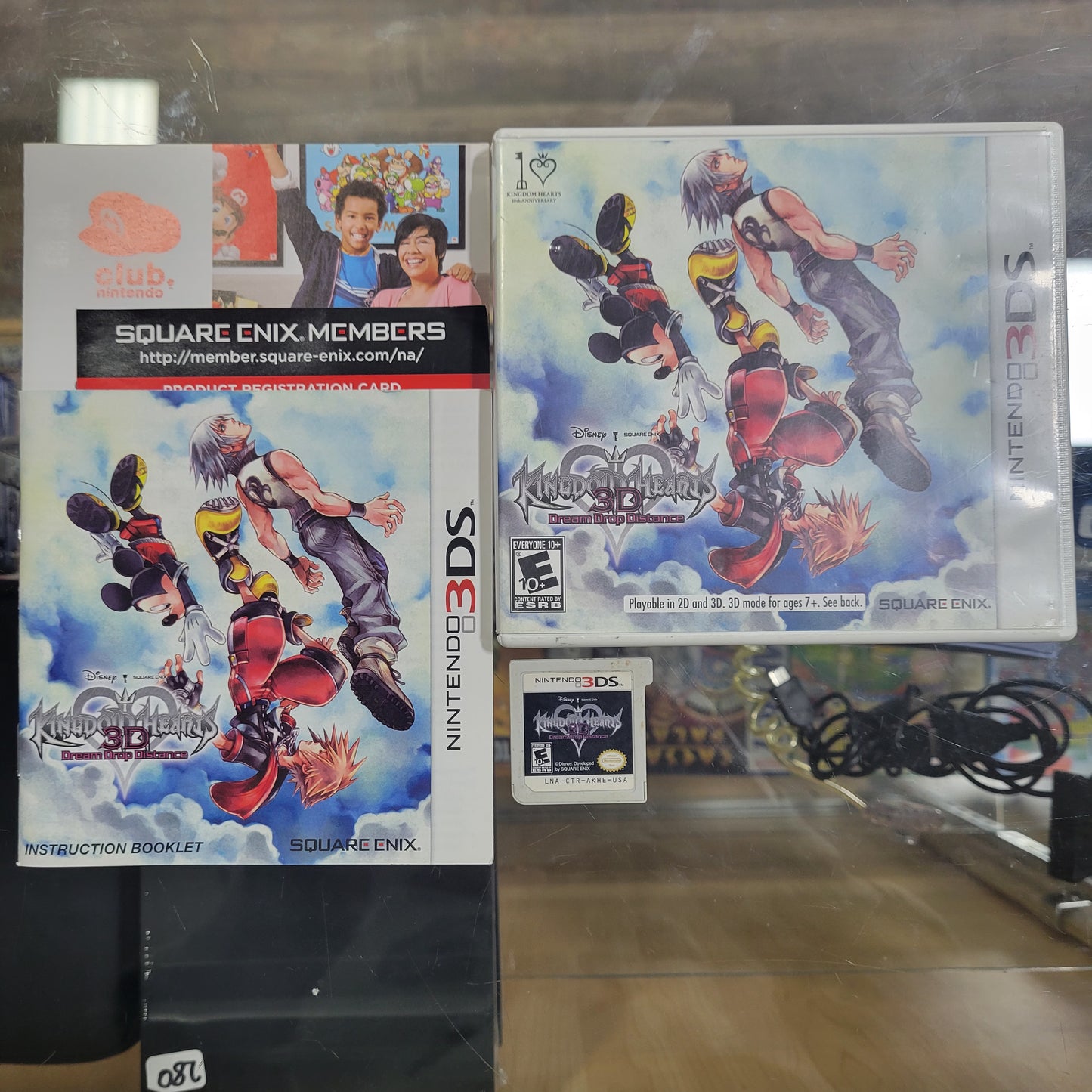 Kingdom Hearts 3D Dream Drop Distance Nintendo 3DS
