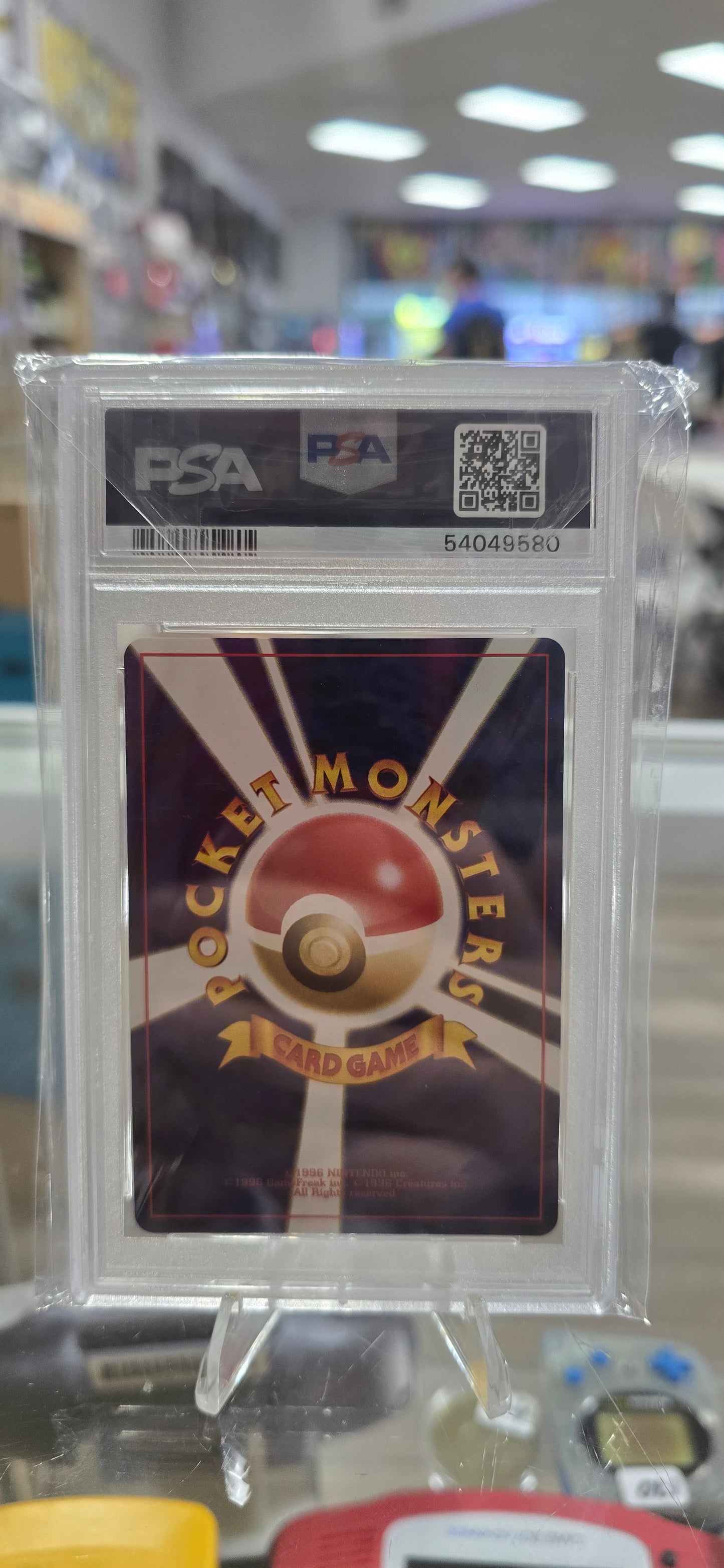 2000 Pokemon Japanese Neo Revelation Celebi Holo File Promo 251 PSA 9 (NM)