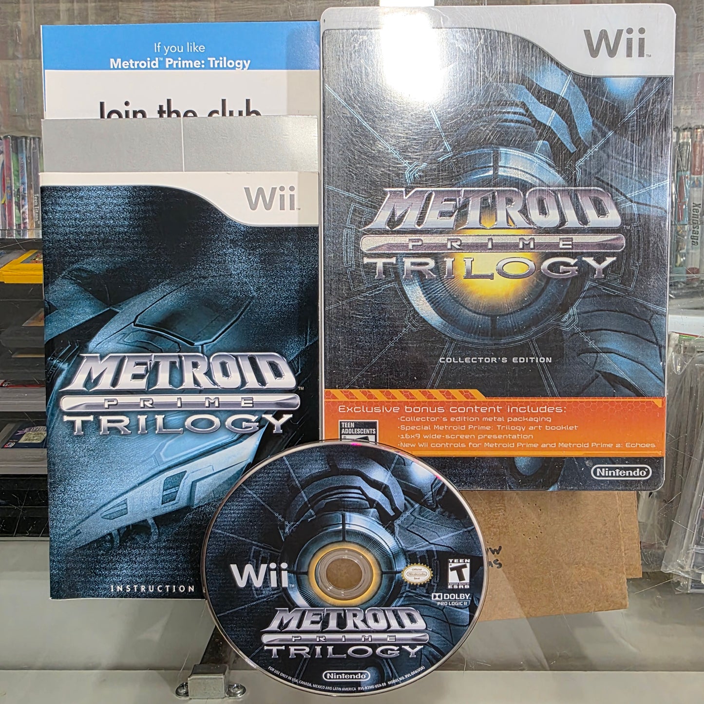 Metroid Trilogy Nintendo Wii