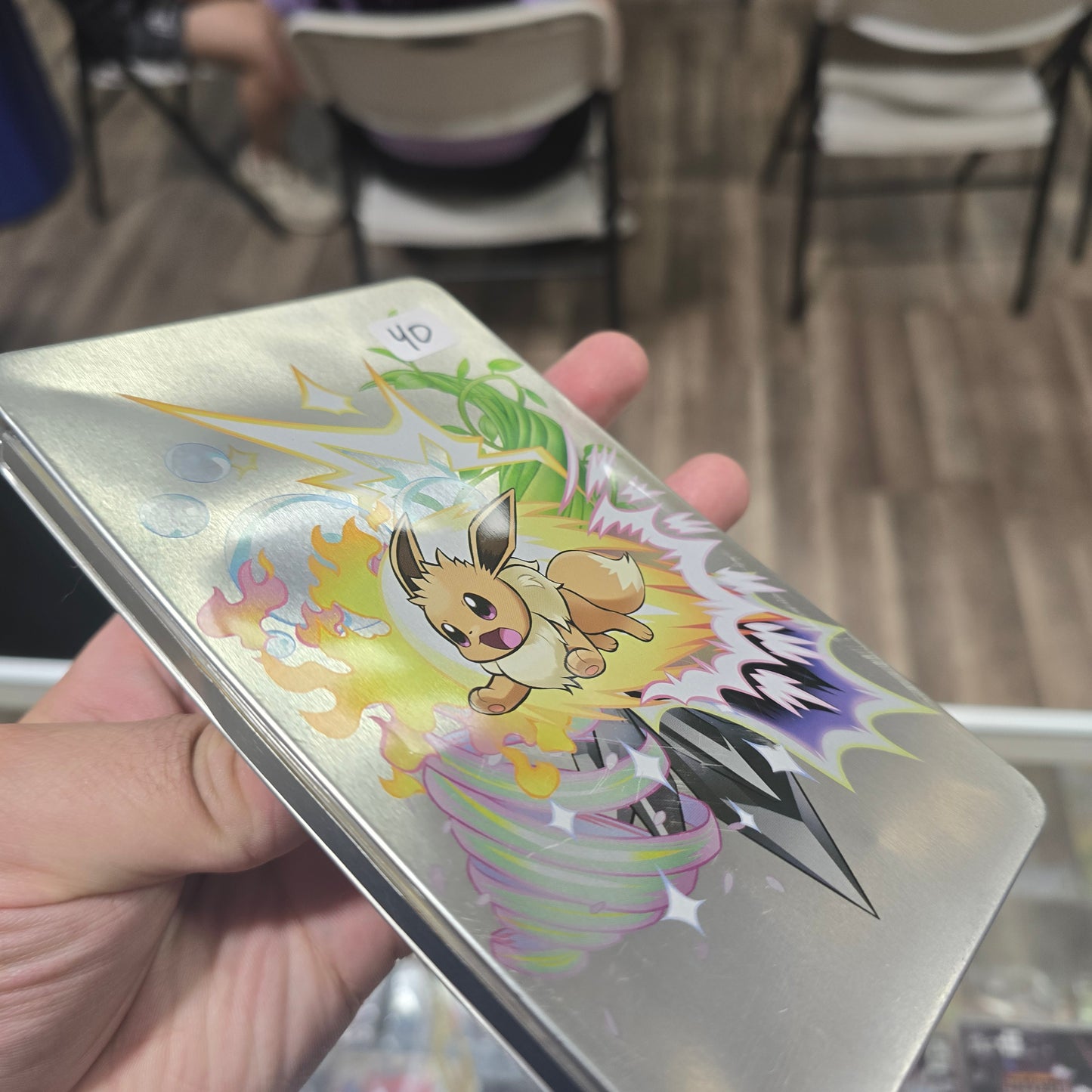 Pokémon Lets Go Pikachu and Eevee Steelbook Case (NO GAME)