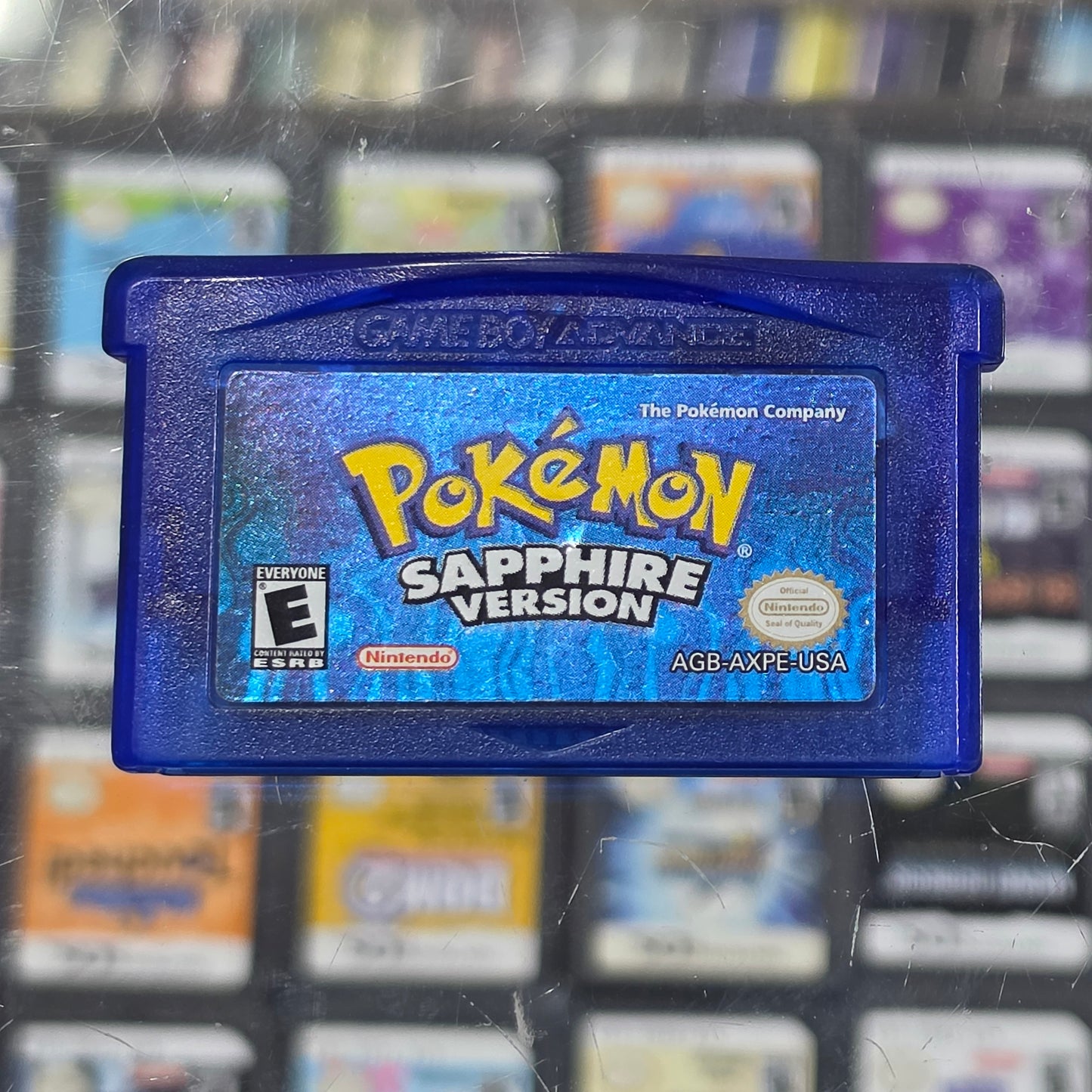 Pokemon Sapphire (Authentic) (Dry Battery) Nintendo Gameboy Advance