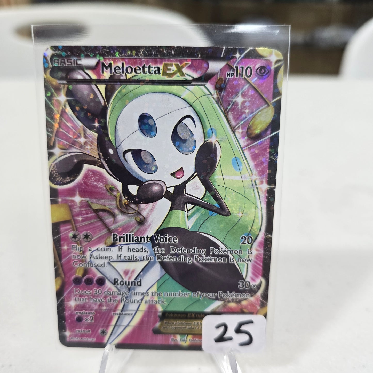 Meloetta EX (Full Art) - Legendary Treasures: Radiant Collection (NM)