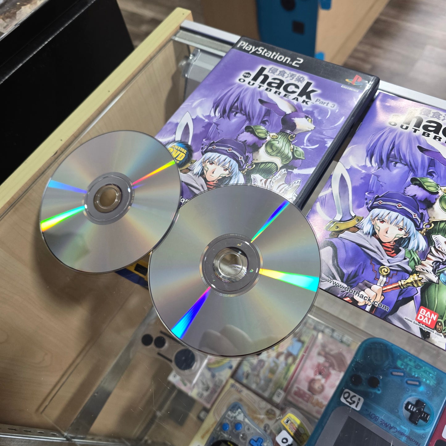 .Hack OutBreak with Registration Card Playstation 2