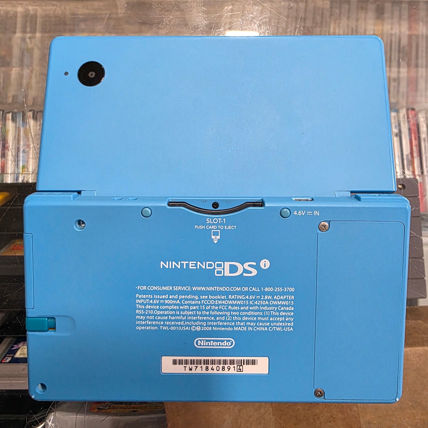 Blue Nintendo DSi Handheld System CIB