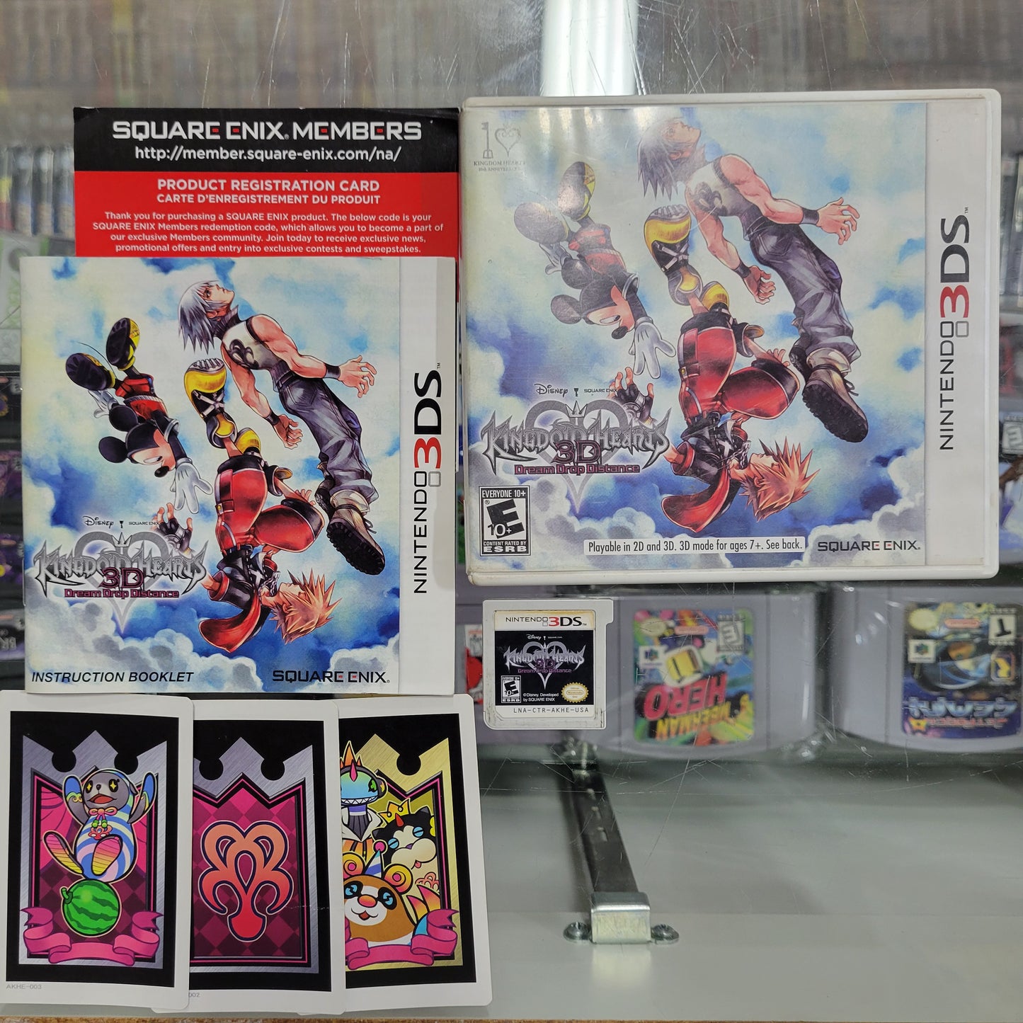 Kingdom Hearts 3D Dream Drop Distance Nintendo 3DS