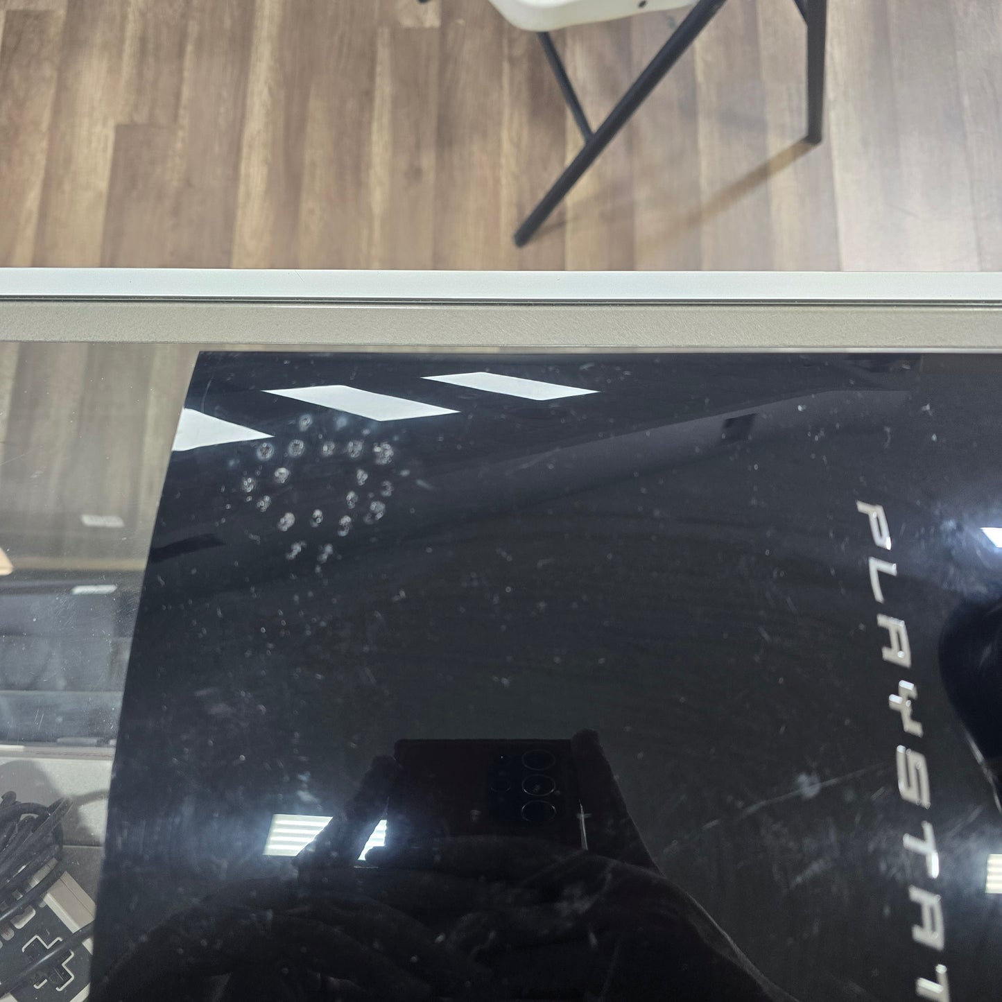 PlayStation 3 Backwards Compatible Model with Controller and Wires