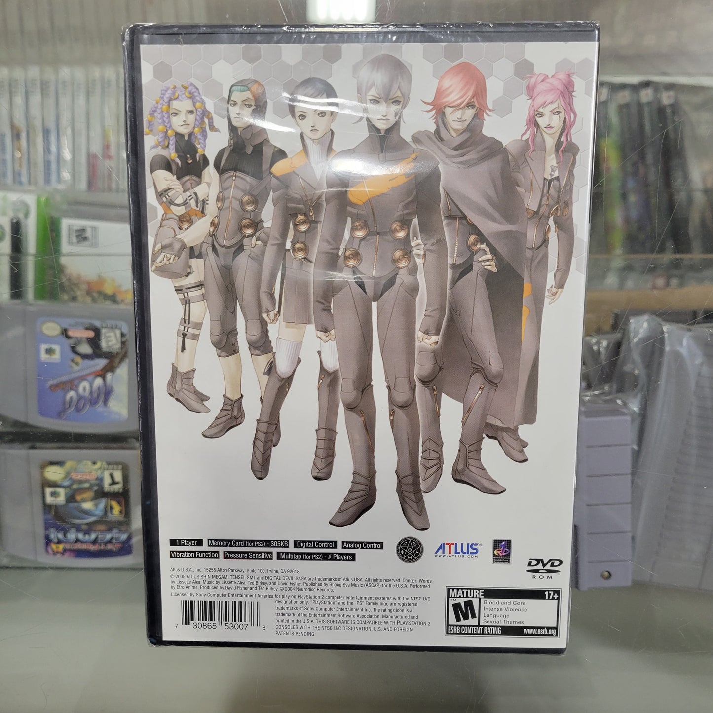 New Sealed Shin Megami Tensei Digital Devil Saga I Playstation 2