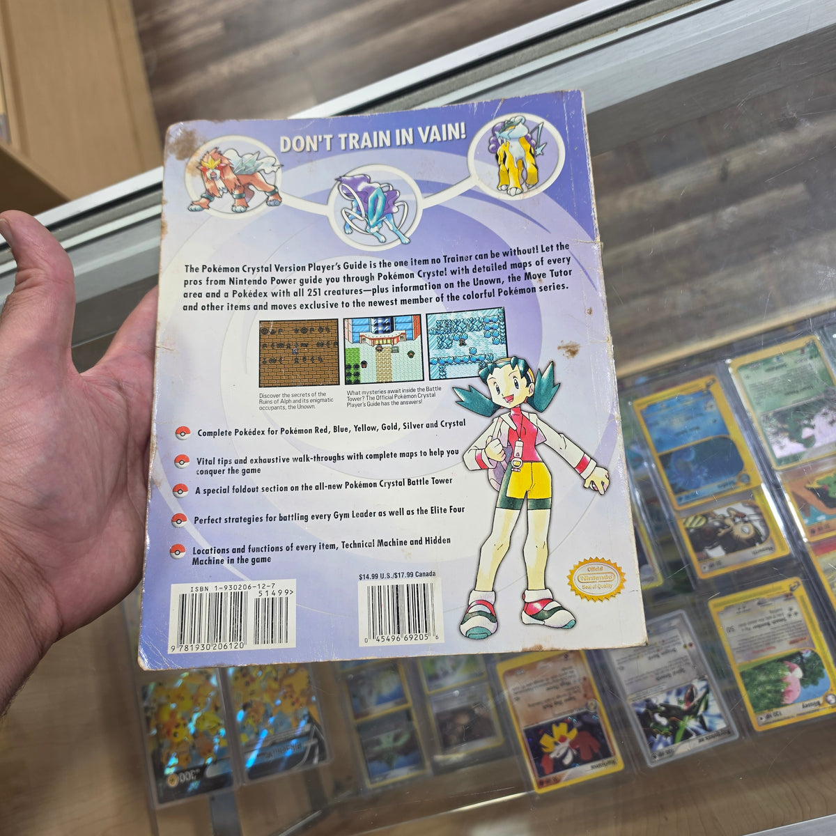 Pokémon Crystal Version Nintendo Power Official Player’s Guide w/ Pullout