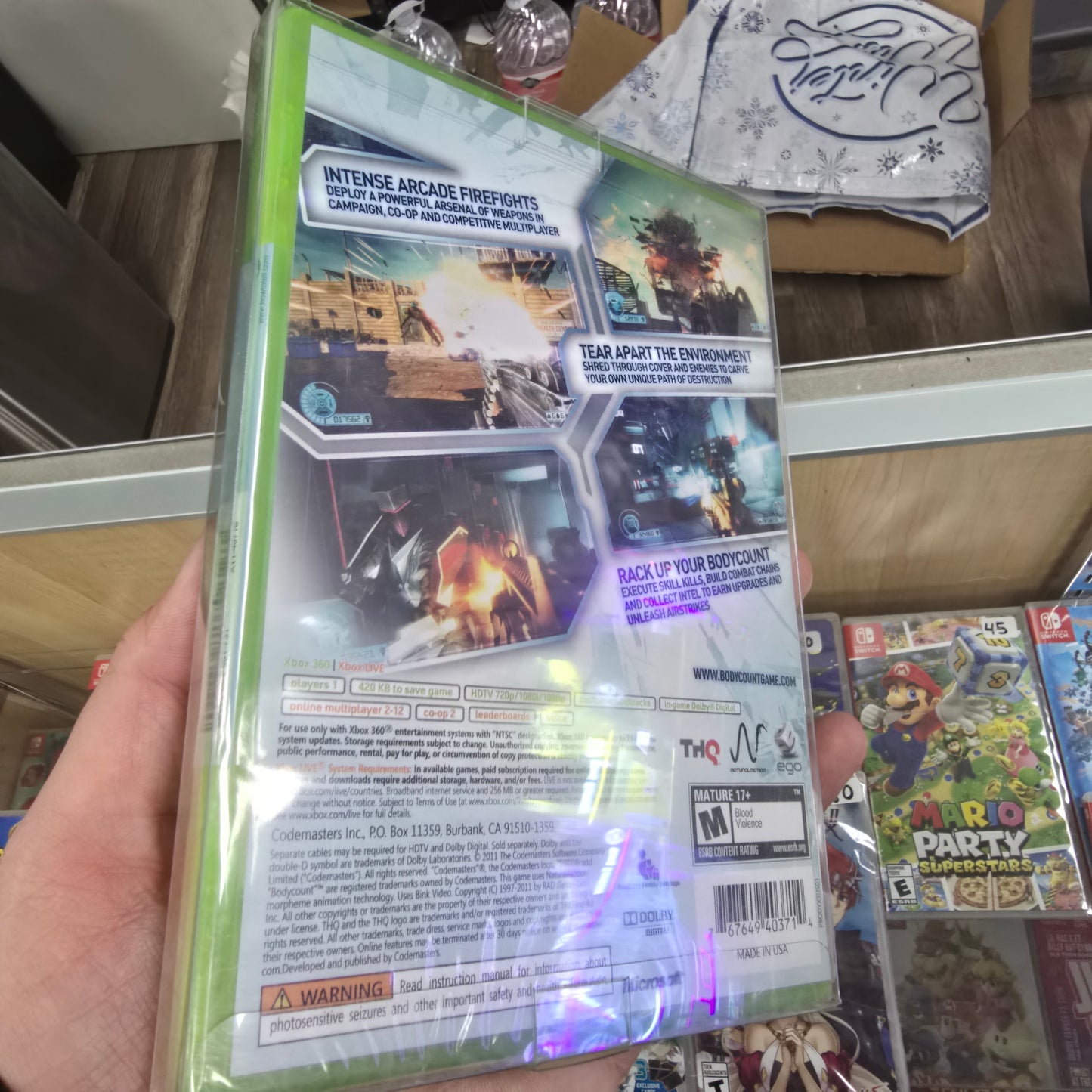 Bodycount (NEW) Xbox 360