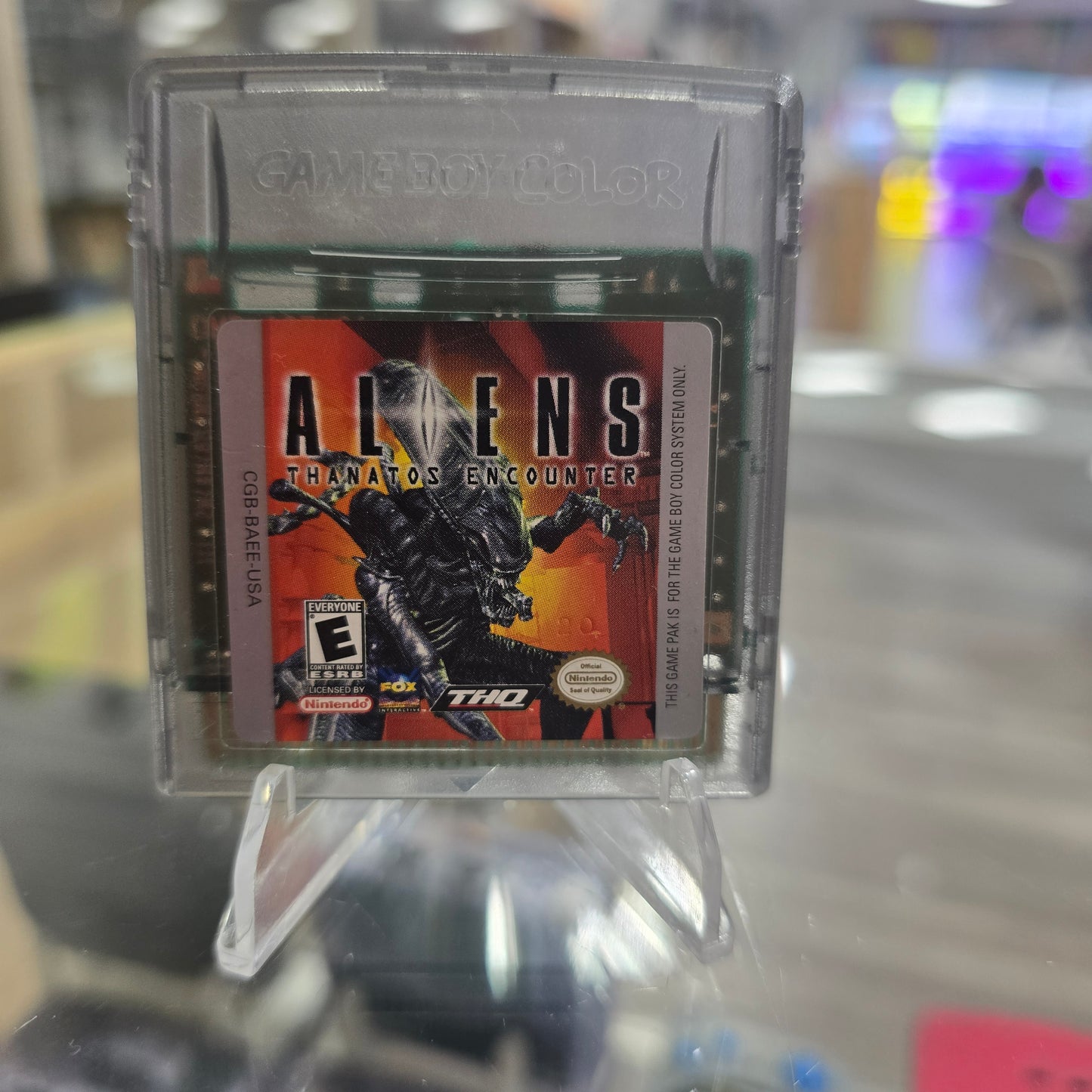 Aliens Thanatos Encounter Nintendo Gameboy Color