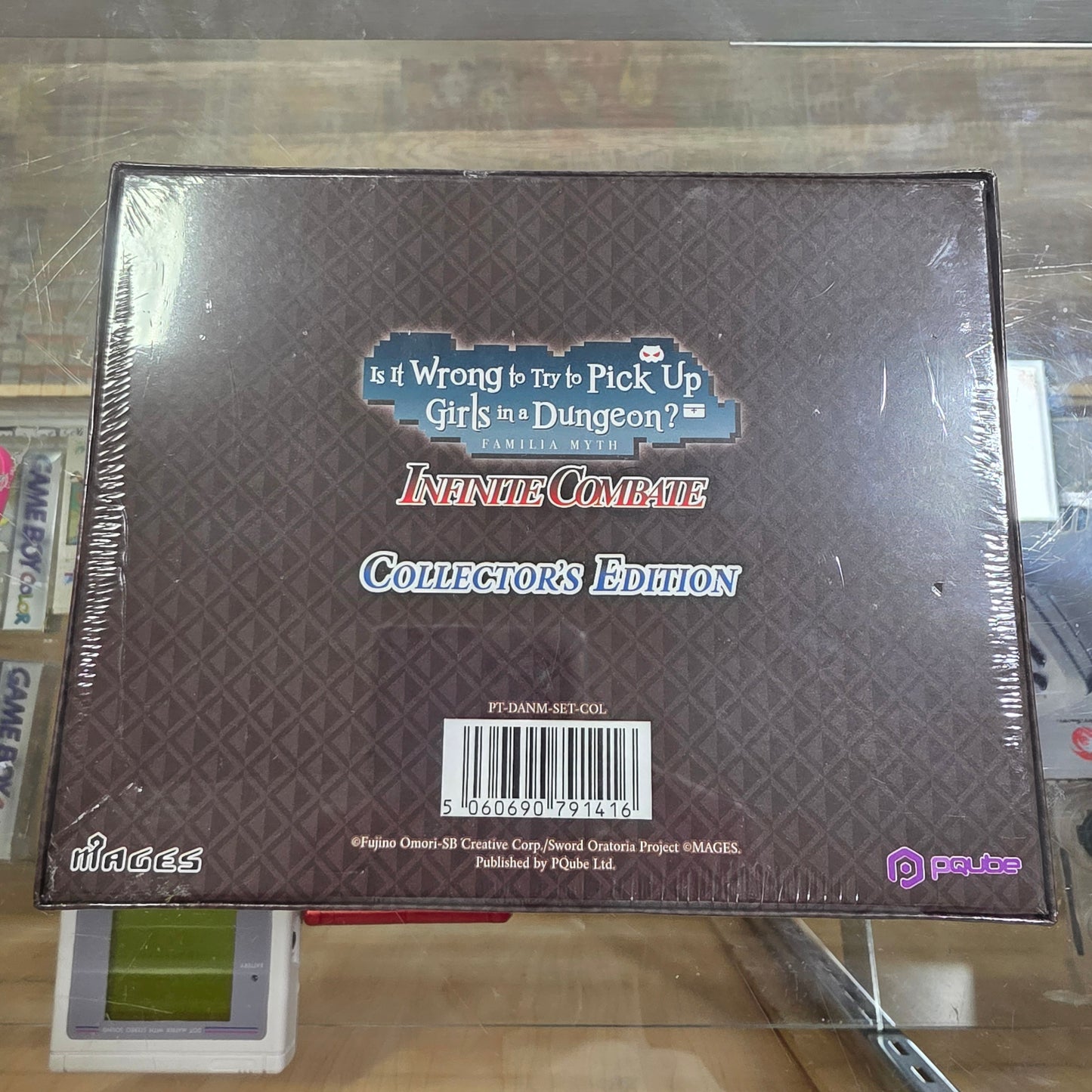 New Sealed Is It Wrong To Try To Pick Up Girls In A Dungeon? Familia Myth Infinite Combat Collectors Edition Nintendo Switch