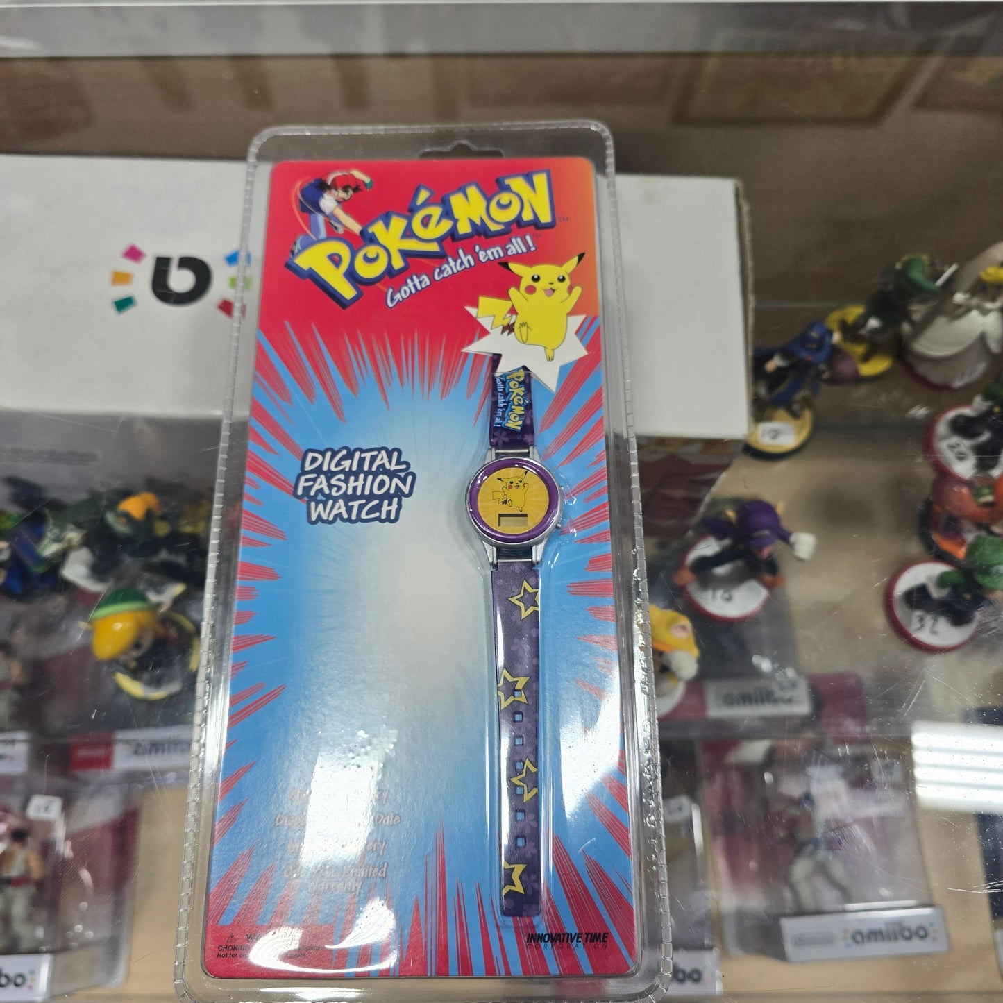 Nintendo Pokemon Digital Fashion Pikachu Watch - Brand New Factory Sealed 1999