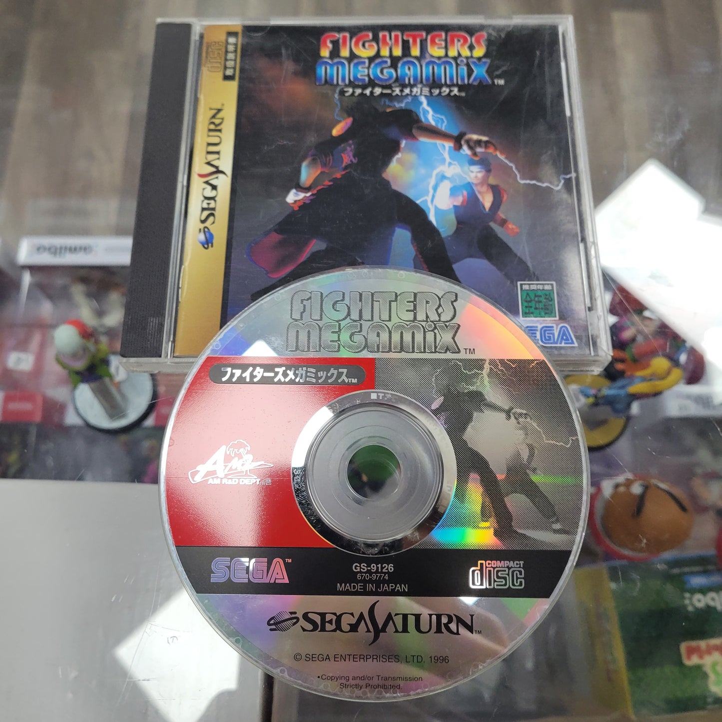 Fighters Megamix JP Sega Saturn