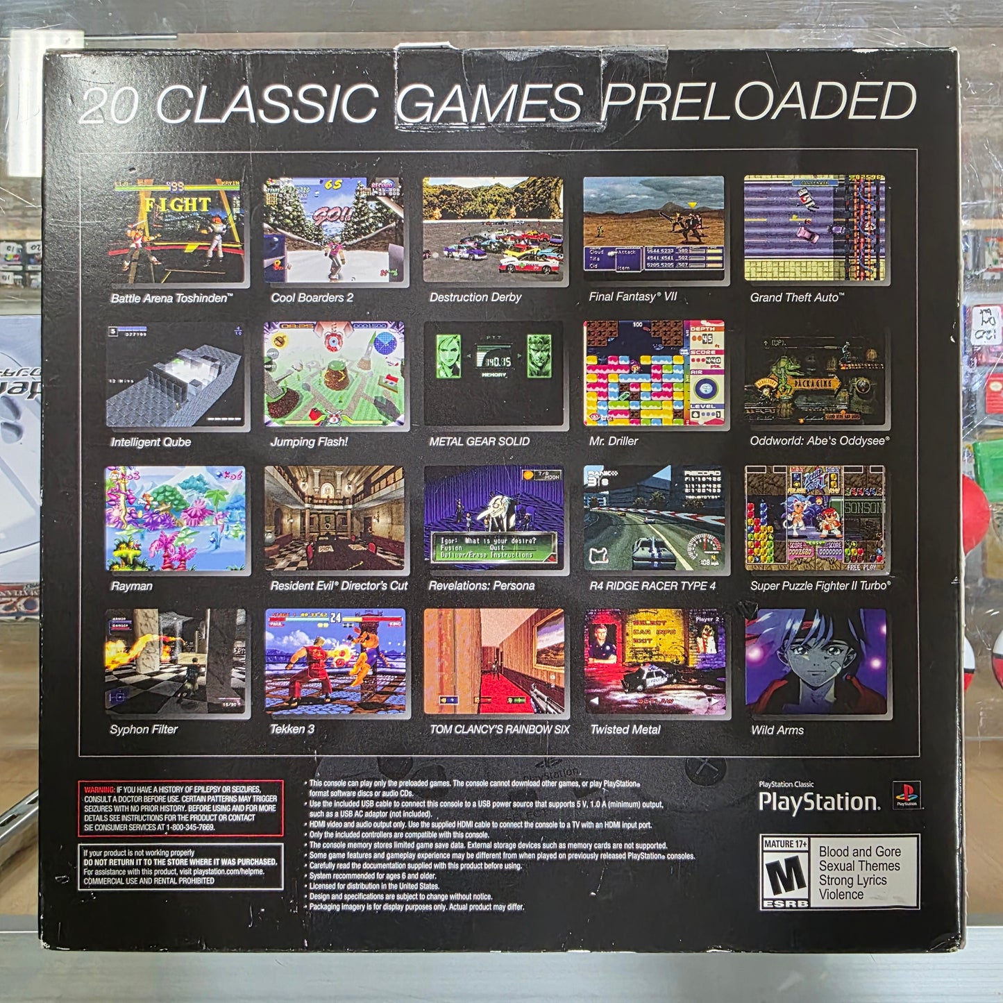 New Sealed Playstation 1 Classic