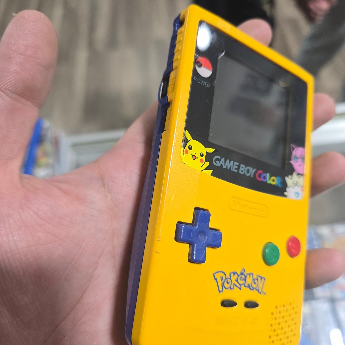 Pokemon Special Edition Gameboy Color System GameBoy Color (Rough Condition)