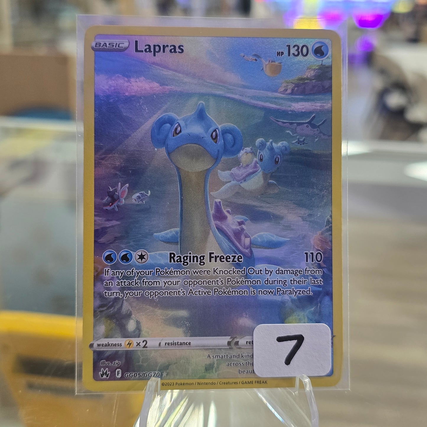 Lapras - Crown Zenith: Galarian Gallery (NM)
