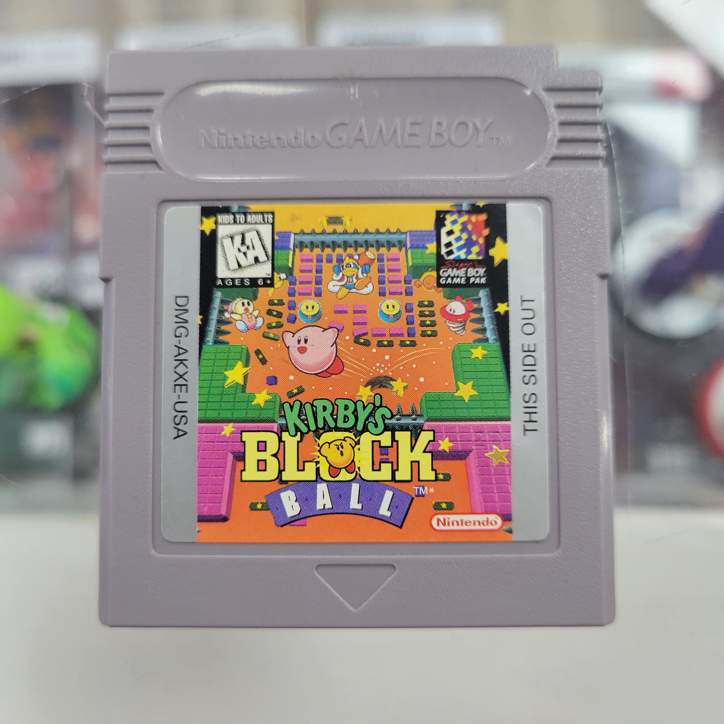 Kirbys Block Ball Nintendo Gameboy
