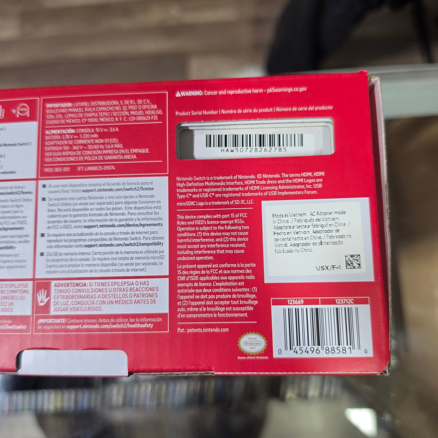 Nintendo Switch 2 Console UNOPENED