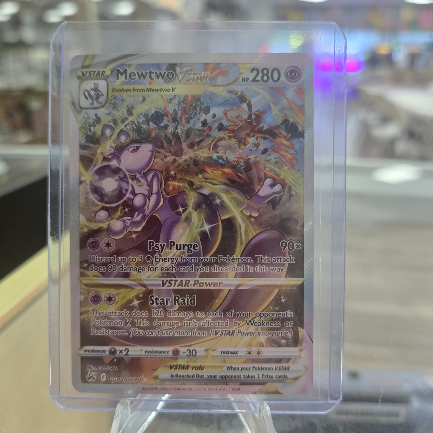 Mewtwo VSTAR - Crown Zenith: Galarian Gallery (NM)