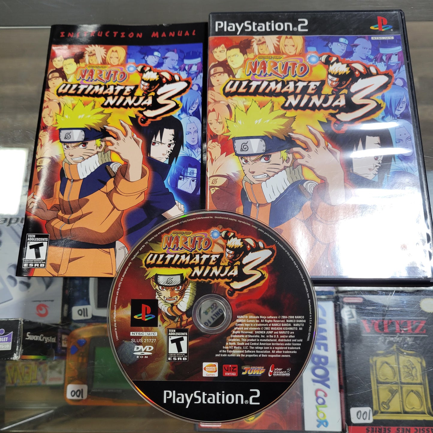Naruto Ultimate Ninja 3 Playstation 2