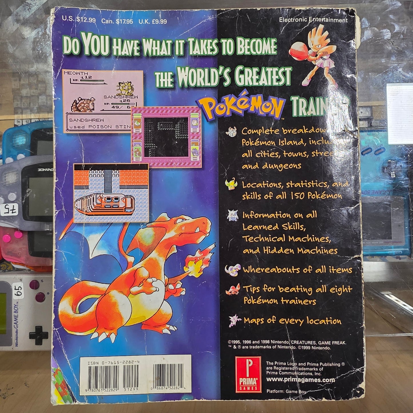 Primas Official Strategy Guide Pokémon Red and Blue
