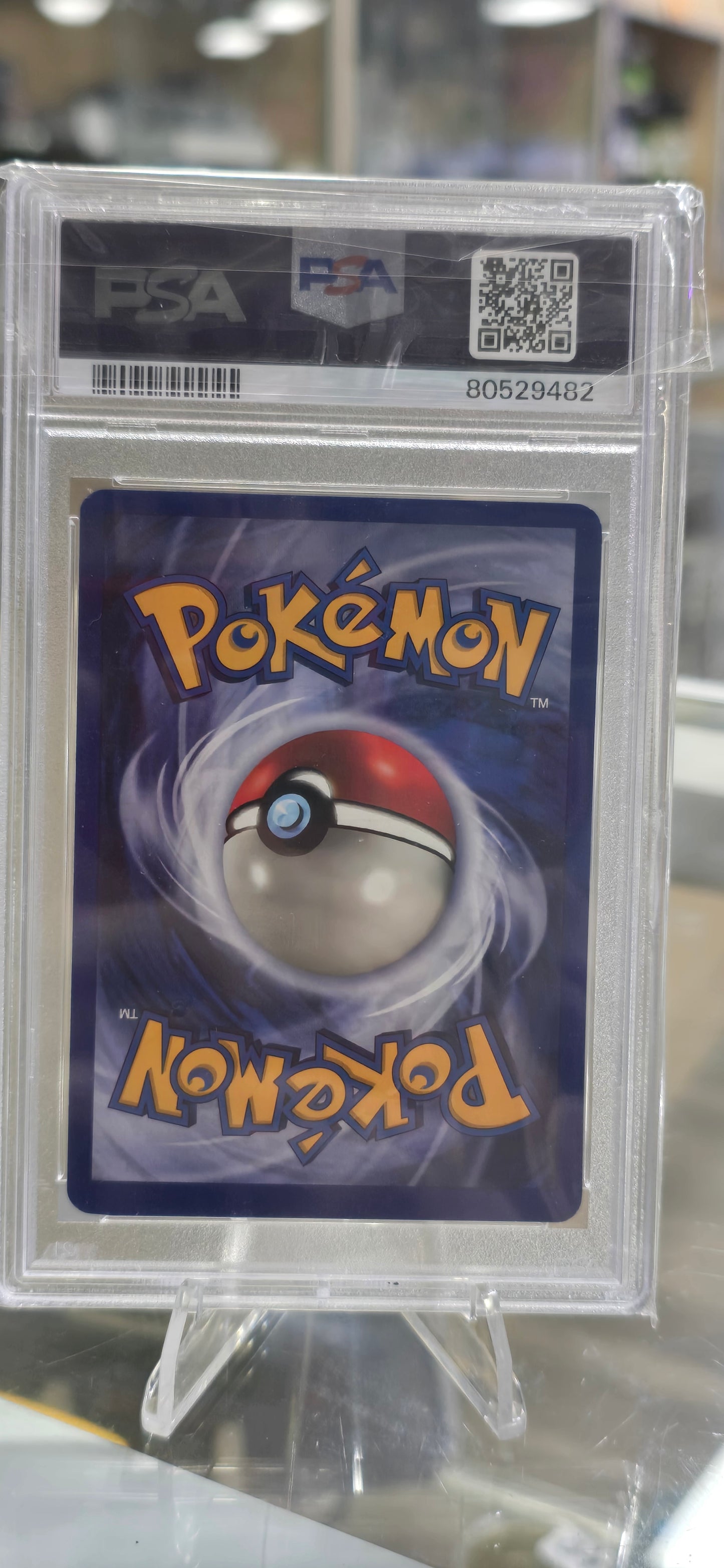 Pokemon 1999 POKEMON JUNGLE #12 VAPOREON-HOLO PSA 9 (NM)