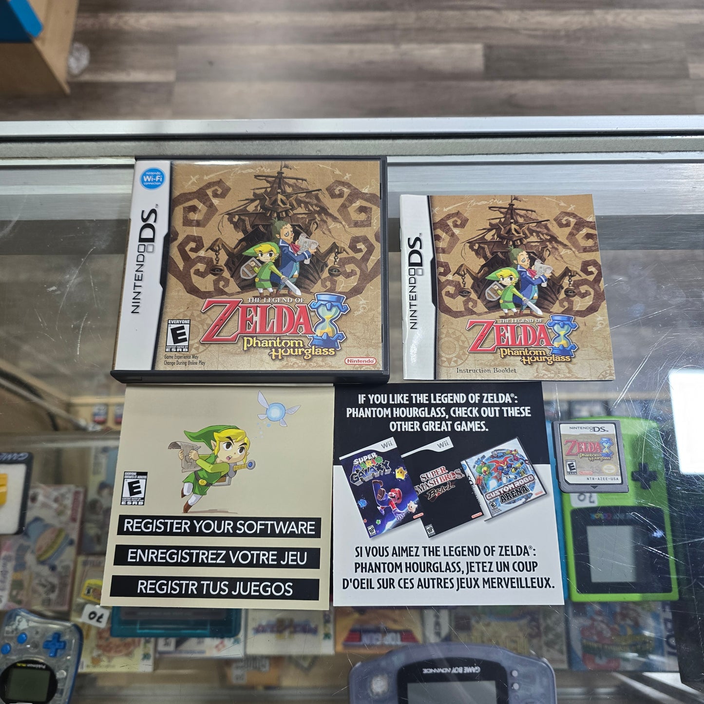Zelda Phantom Hourglass Nintendo DS
