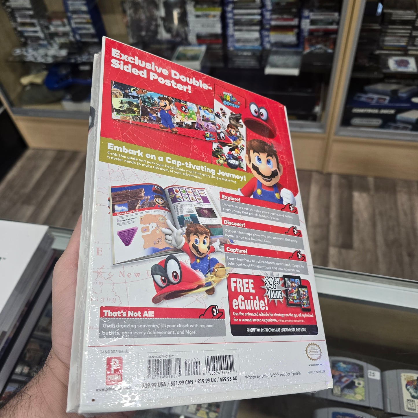 Super Mario Odyssey Prima Collectors Edition Guide Hardcover - SEALED