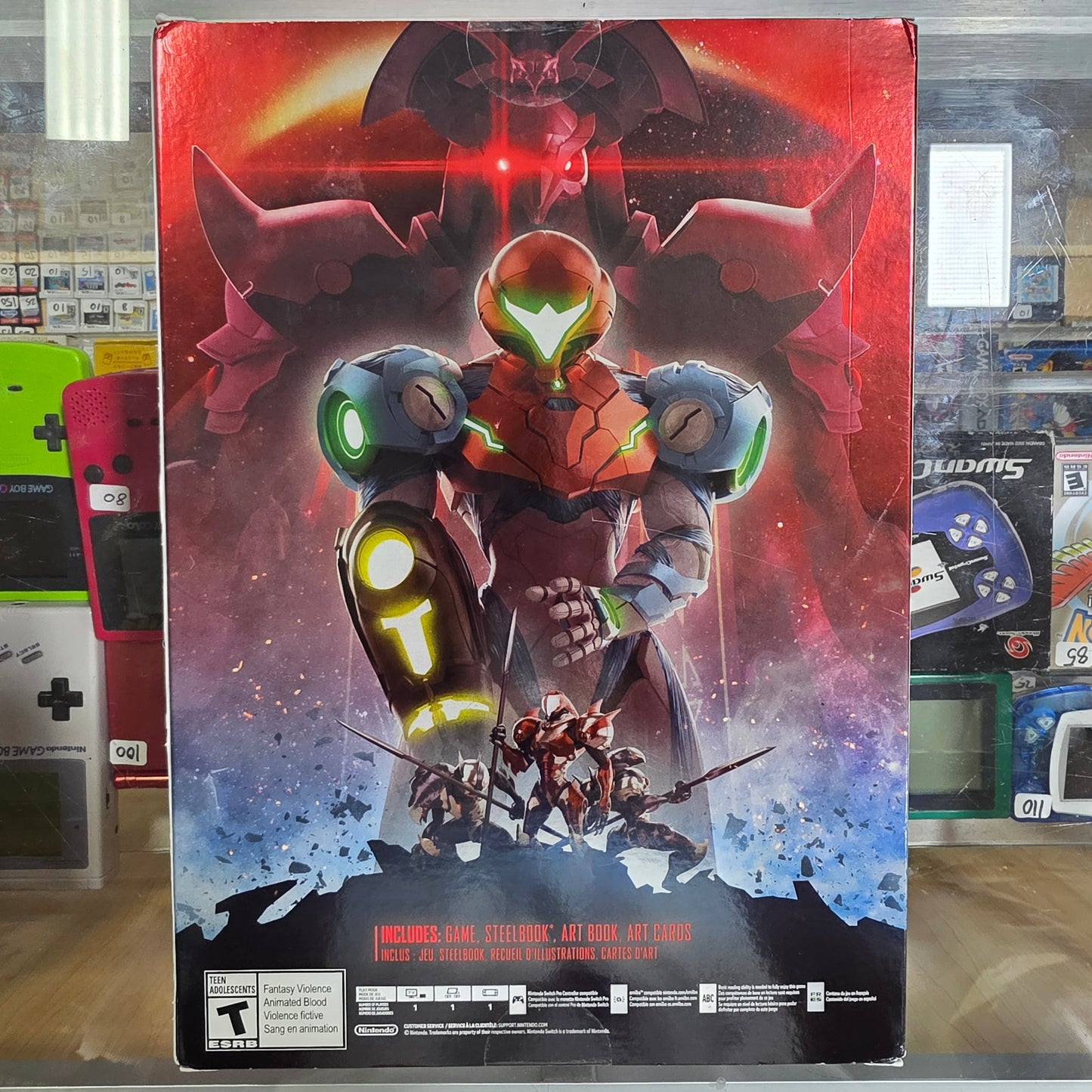 New Sealed Metroid Dread Special Edition Nintendo Switch