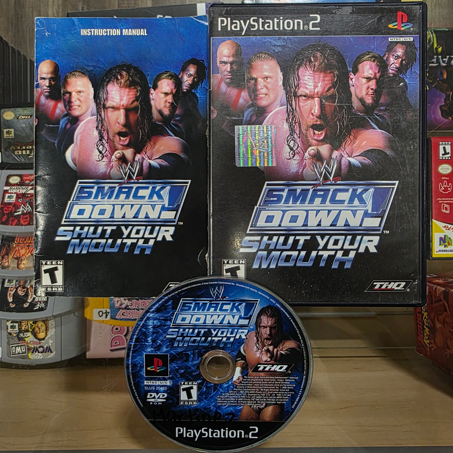 SmackDown Shut Your Mouth Playstation 2