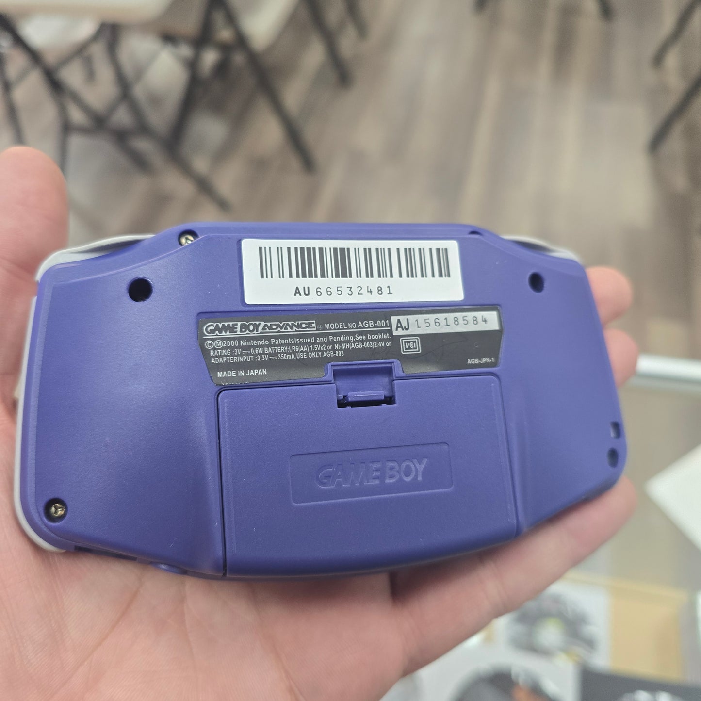 Nintendo GameBoy Advance Handheld (New Shell) Very Clean