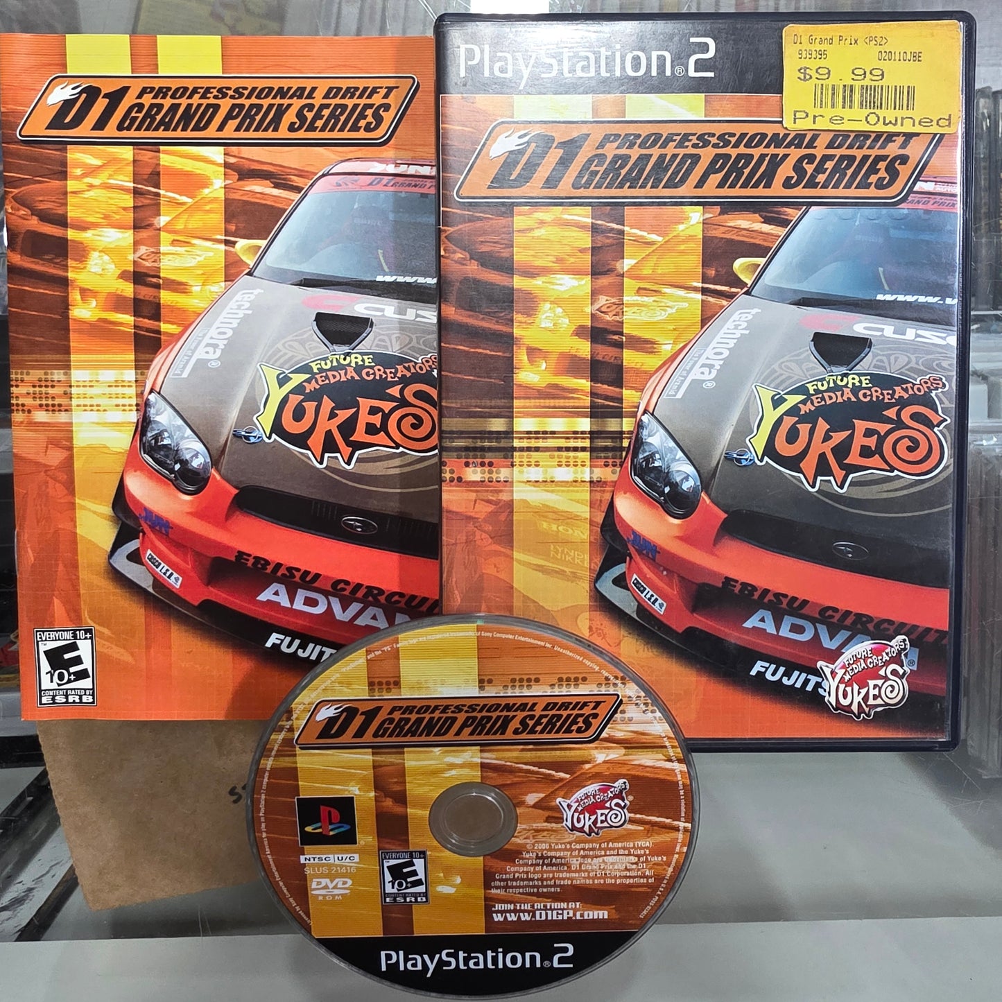 D1 Professional Drift Grand Prix Series Playstation 2