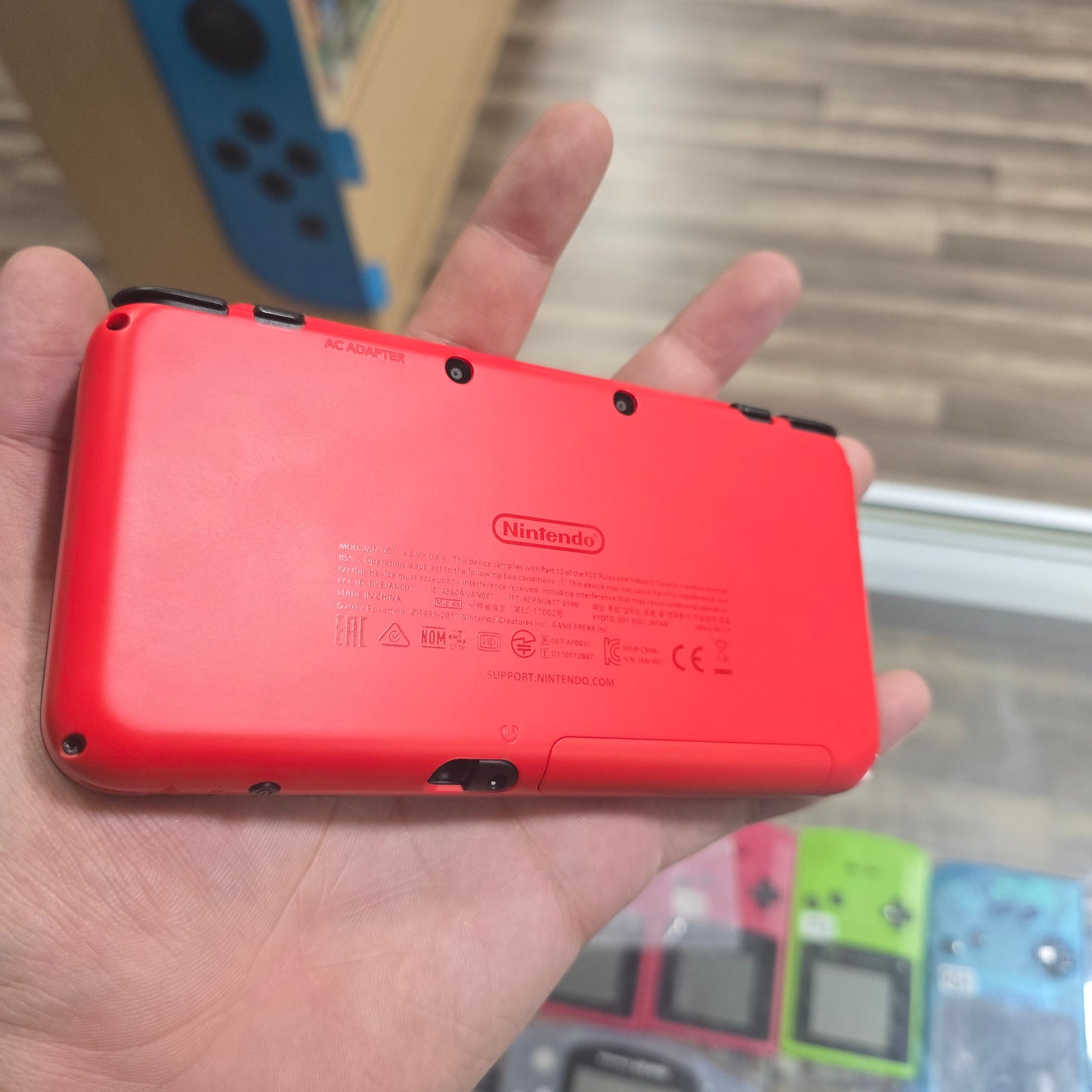 New Nintendo 2DS XL Poke Ball Edition (NEW From Nintendo Repairs) Handheld System Only with Charger