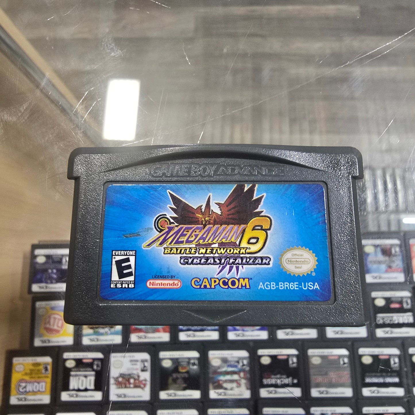 Mega Man Battle Network 6 Cybeast Falzar Nintendo GameBoy Advance