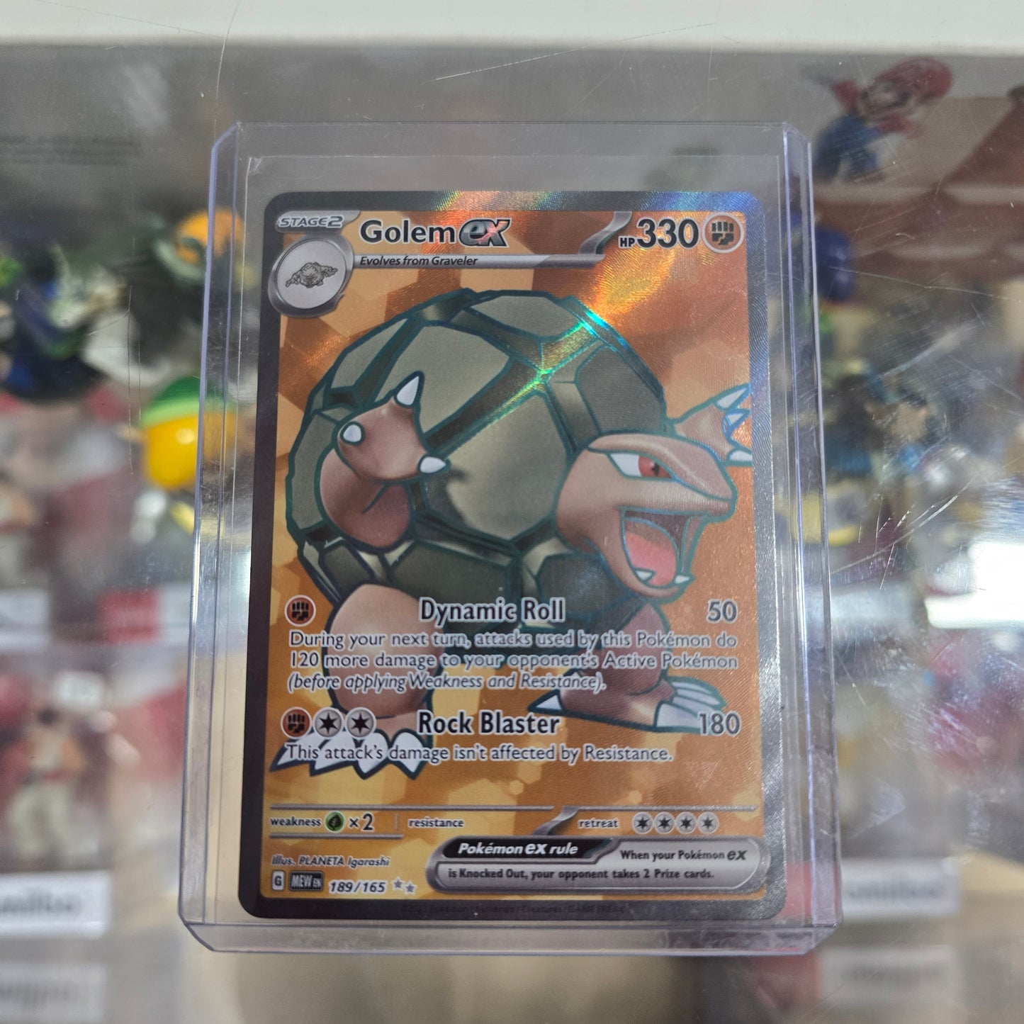 Golem ex - 189/165 - SV: Scarlet & Violet 151 (NM)