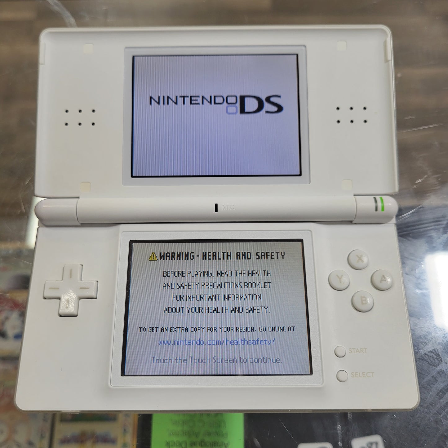 White Nintendo DS Lite Charger Included