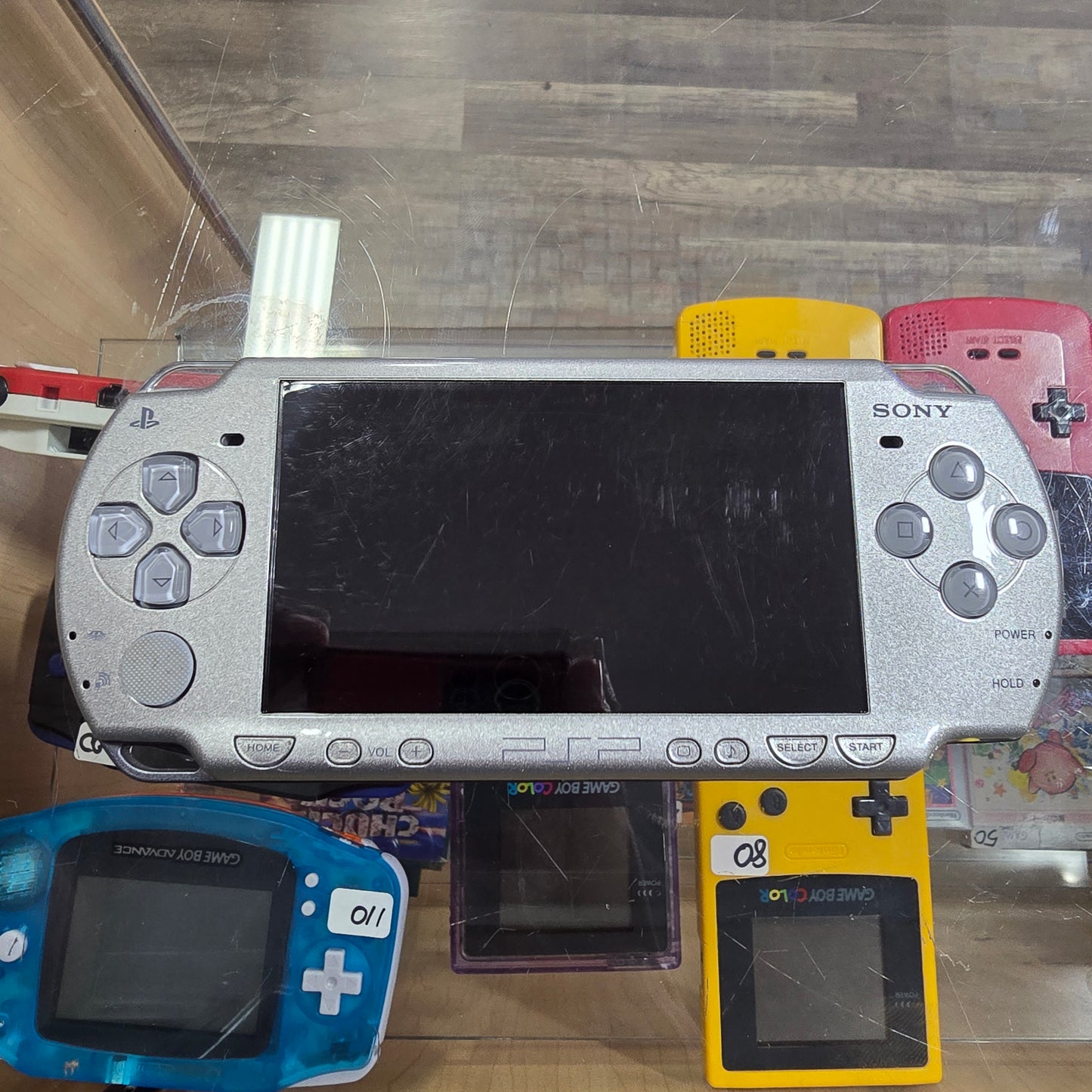 Silver PSP 2000 Handheld System with Charger