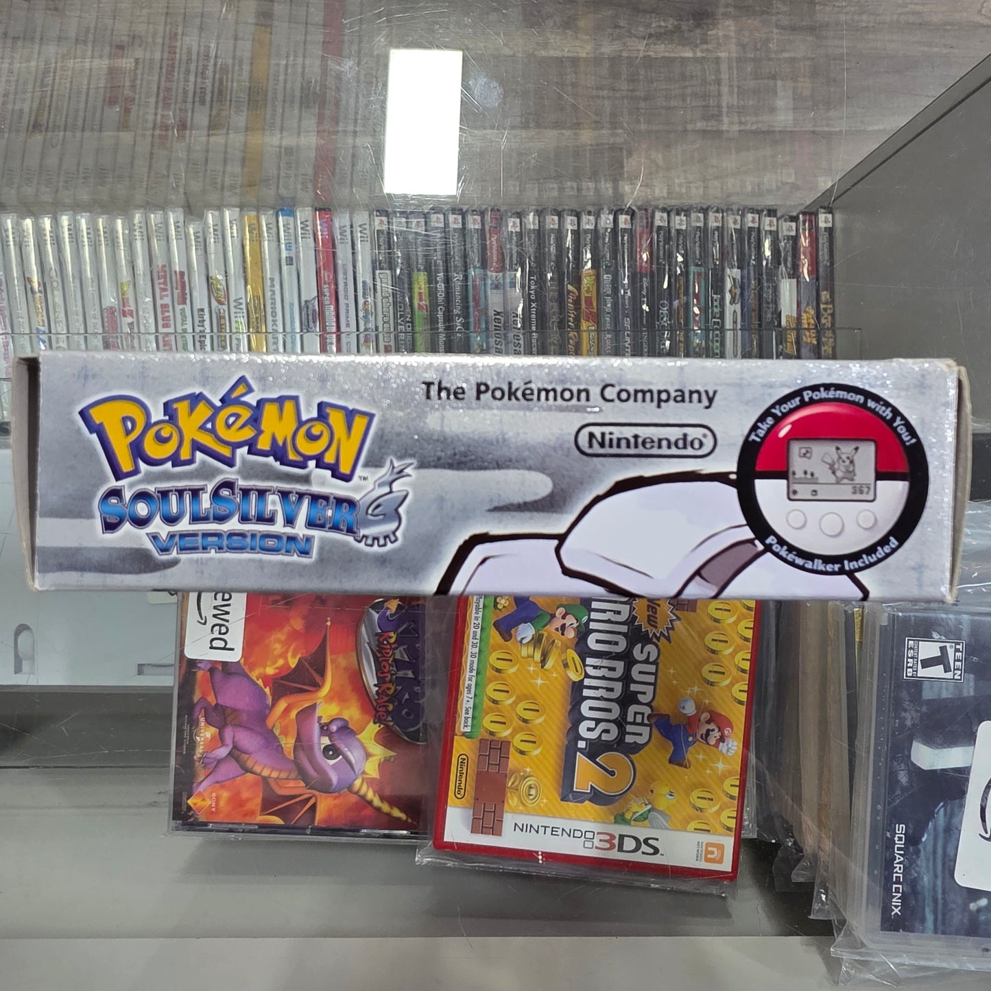 Pokémon SoulSilver Big Box Pokéwalker Nintendo DS