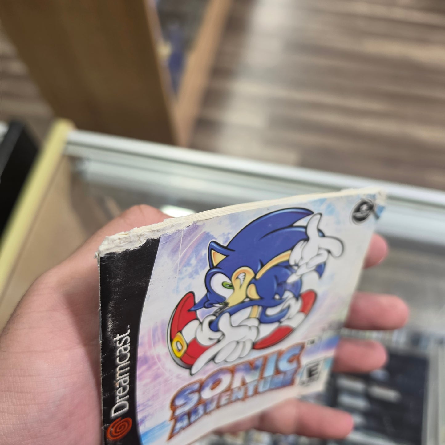 Sonic Adventure with Custom Case Sega Dreamcast