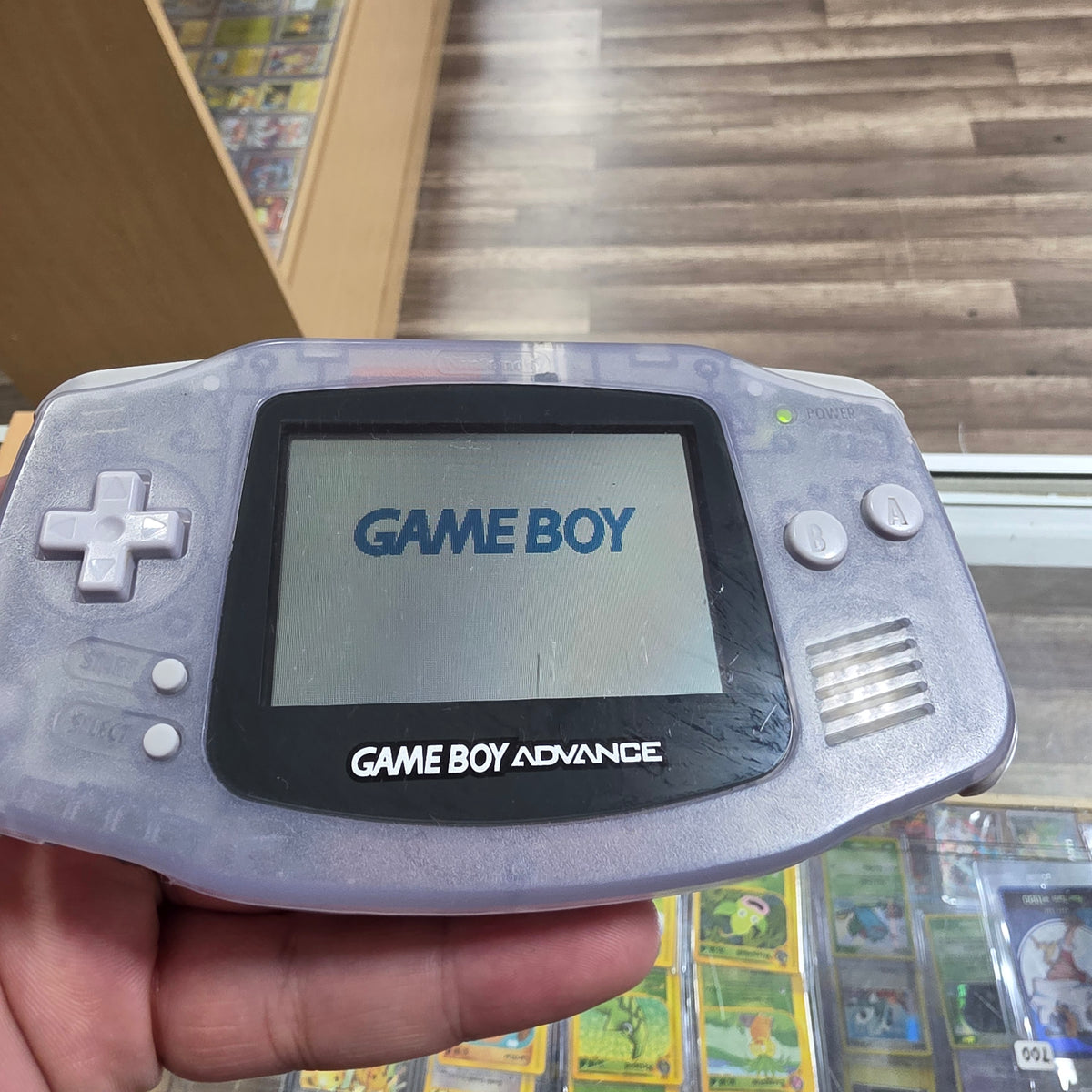 Nintendo GameBoy Advance Handheld System (Glacier)
