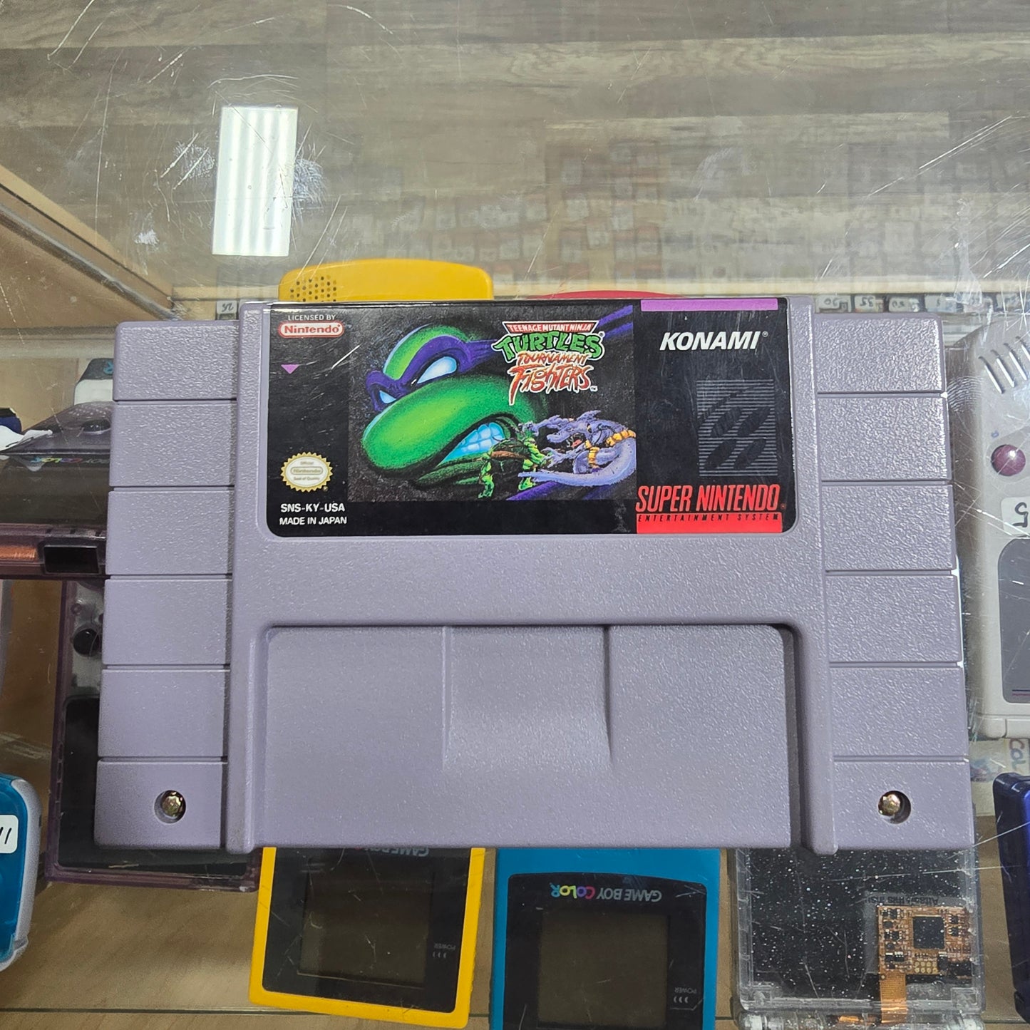 Teenage Mutant Ninja Turtles Tournament Fighters Super Nintendo