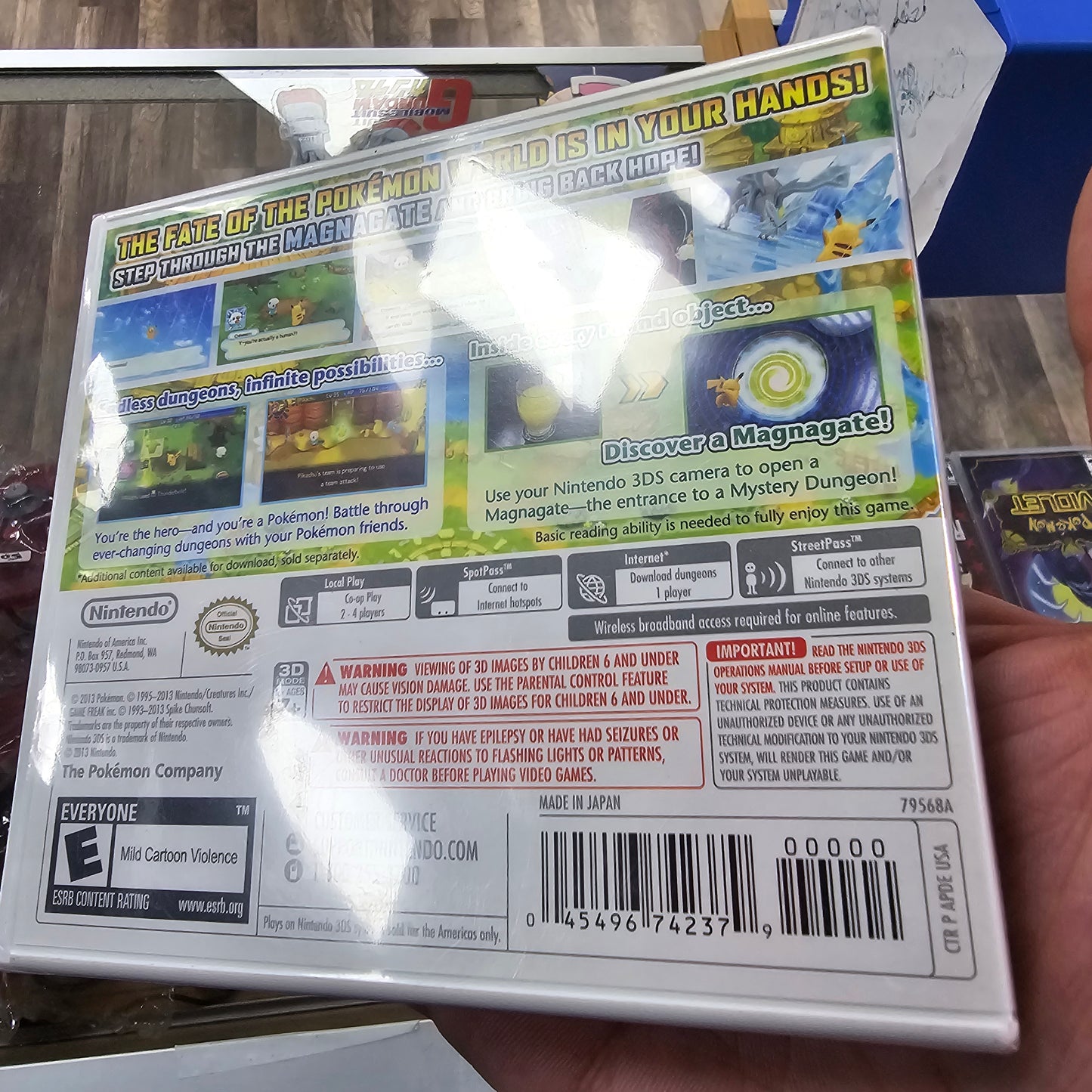 Pokemon Mystery Dungeon Gates To Infinity NEW SEALED (USA) Nintendo 3DS