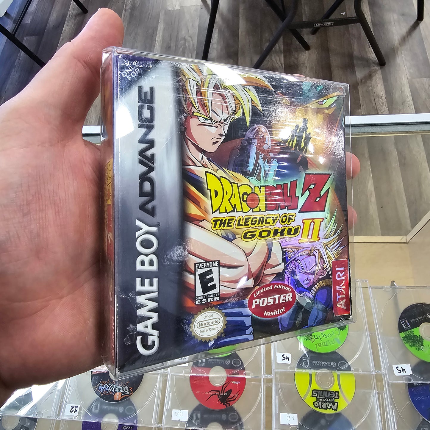 DragonBall Z The Legacy of Goku 2 CIB with Poster (Has Box Protector) Nintendo Gameboy Advance