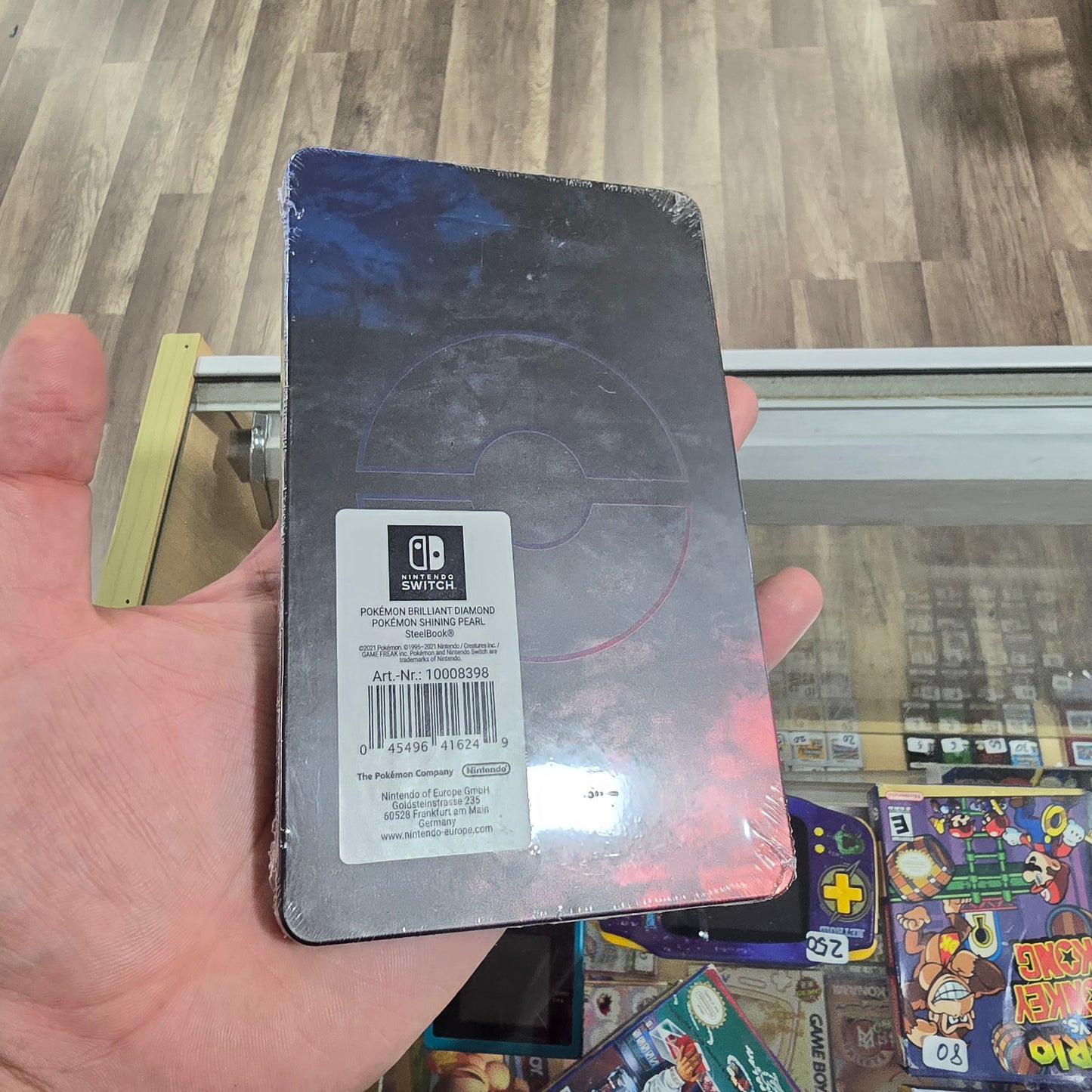Pokémon Brilliant Diamond and Shining Pearl SteelBook (NO GAME) Nintendo Switch