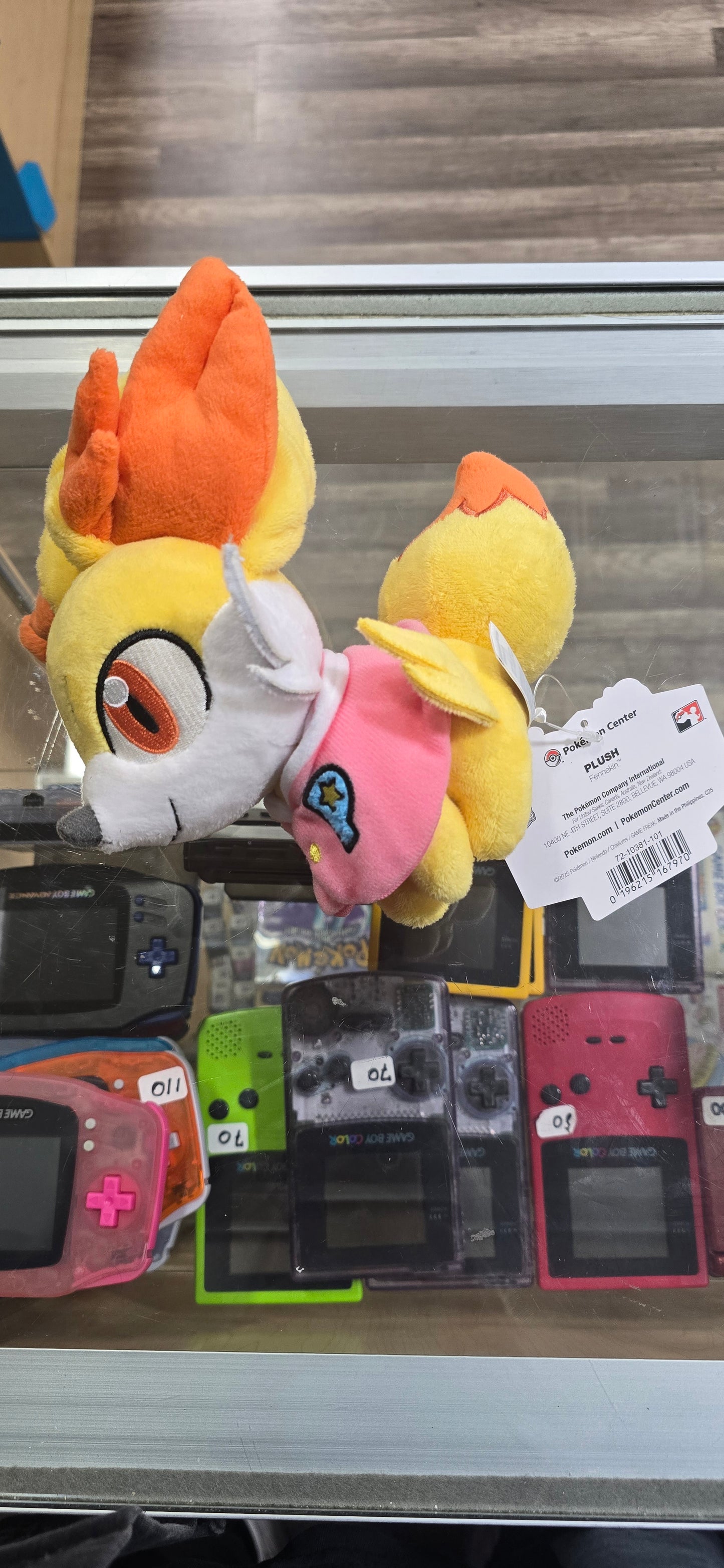 Pokemon World Championships 2025 Anaheim Fennekin Plush Exclusive