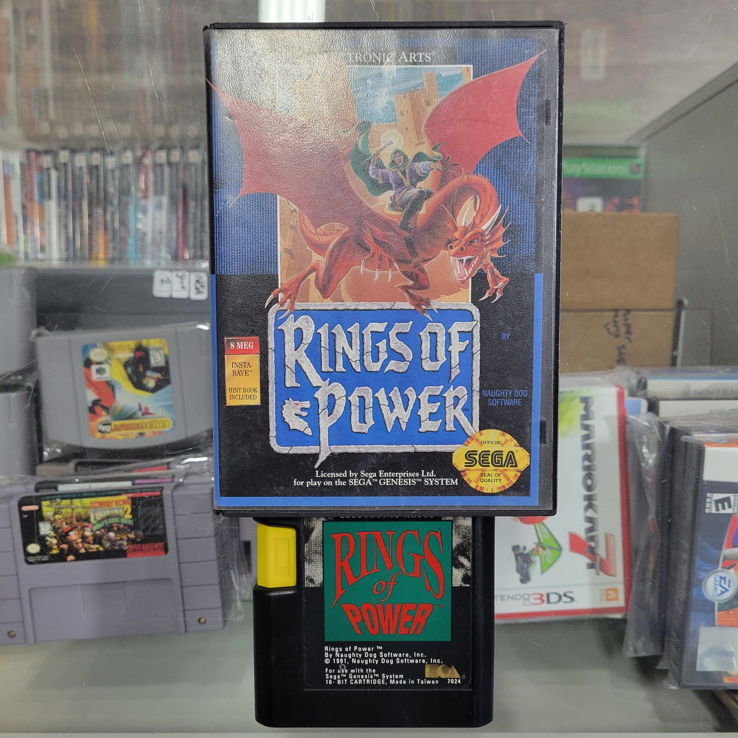 Rings of Power Sega Genesis
