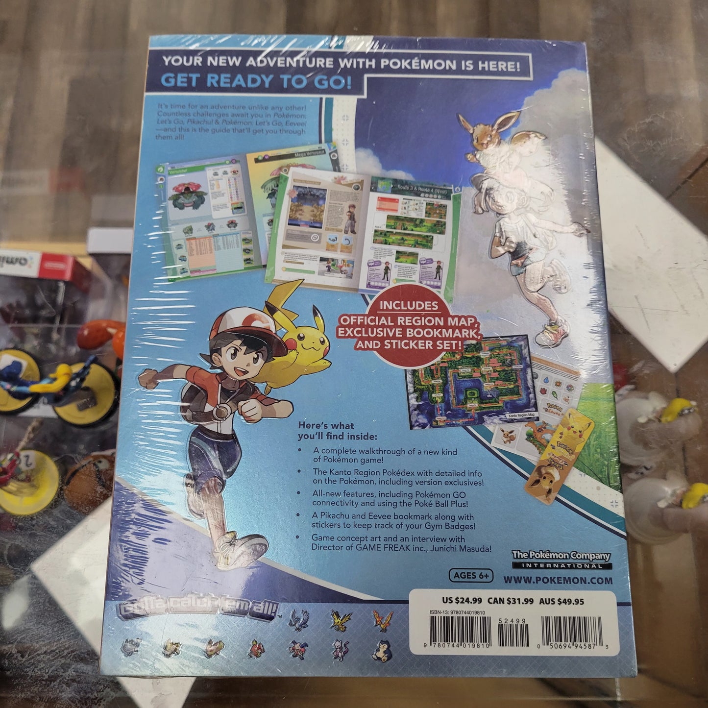 Pokémon Let's Go Pikachu Let's Go Evee Strategy Guide Sealed New
