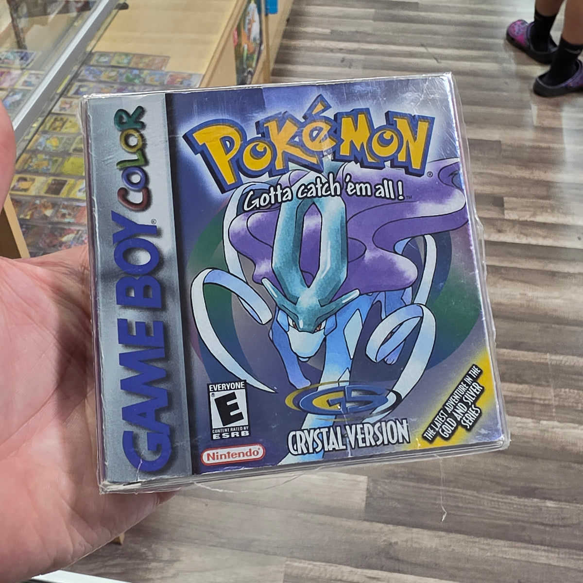 Pokémon Crystal (Authentic) CIB Nintendo Gameboy Color