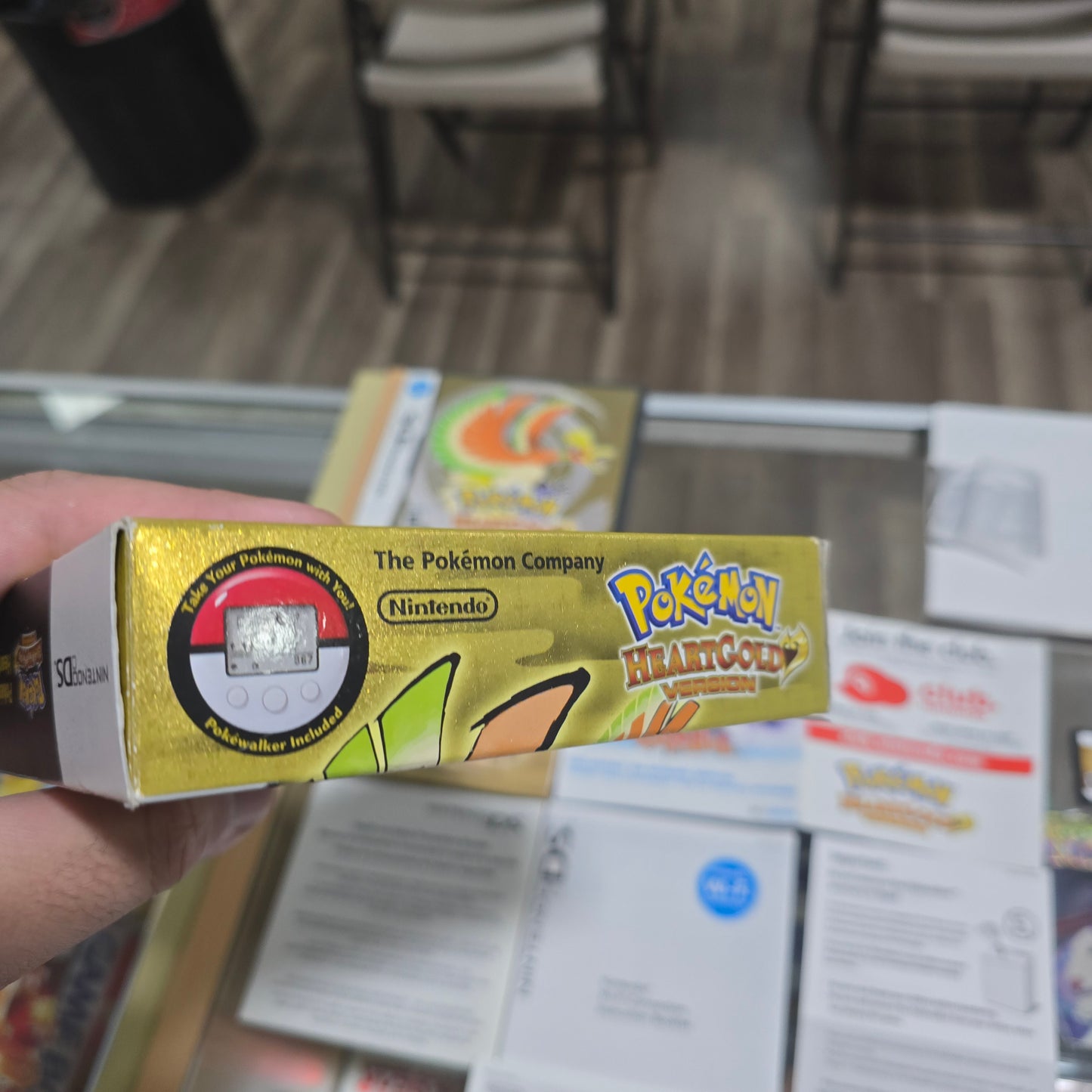 Pokémon HeartGold Box with Pokewalker CIB (Authentic) Nintendo DS
