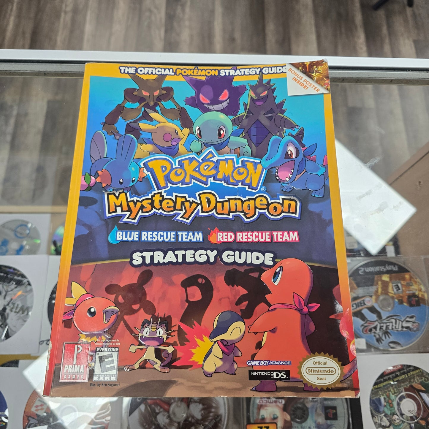 Pokemon Mystery Dungeon Blue & Red Rescue Team Prima Strategy Guide No Poster